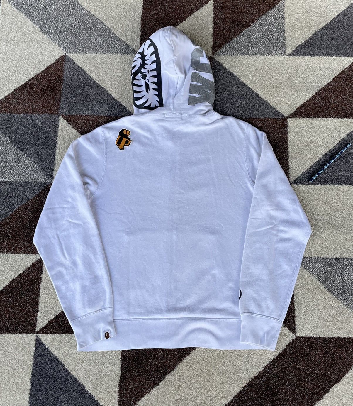 Bape Bape Reflective Shark Full Zip Hoodie Size US L / EU 52-54 / 3 - 7 Thumbnail