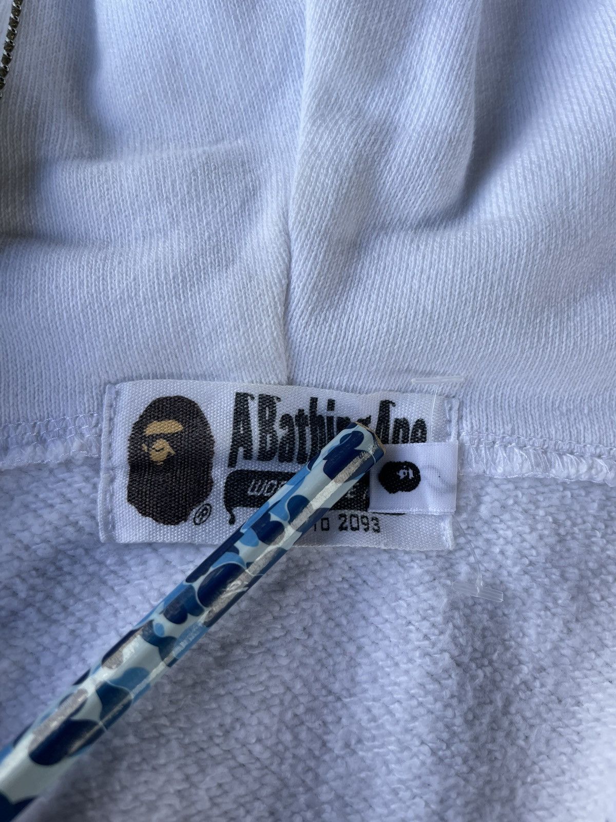 Bape Bape Reflective Shark Full Zip Hoodie Size US L / EU 52-54 / 3 - 13 Thumbnail