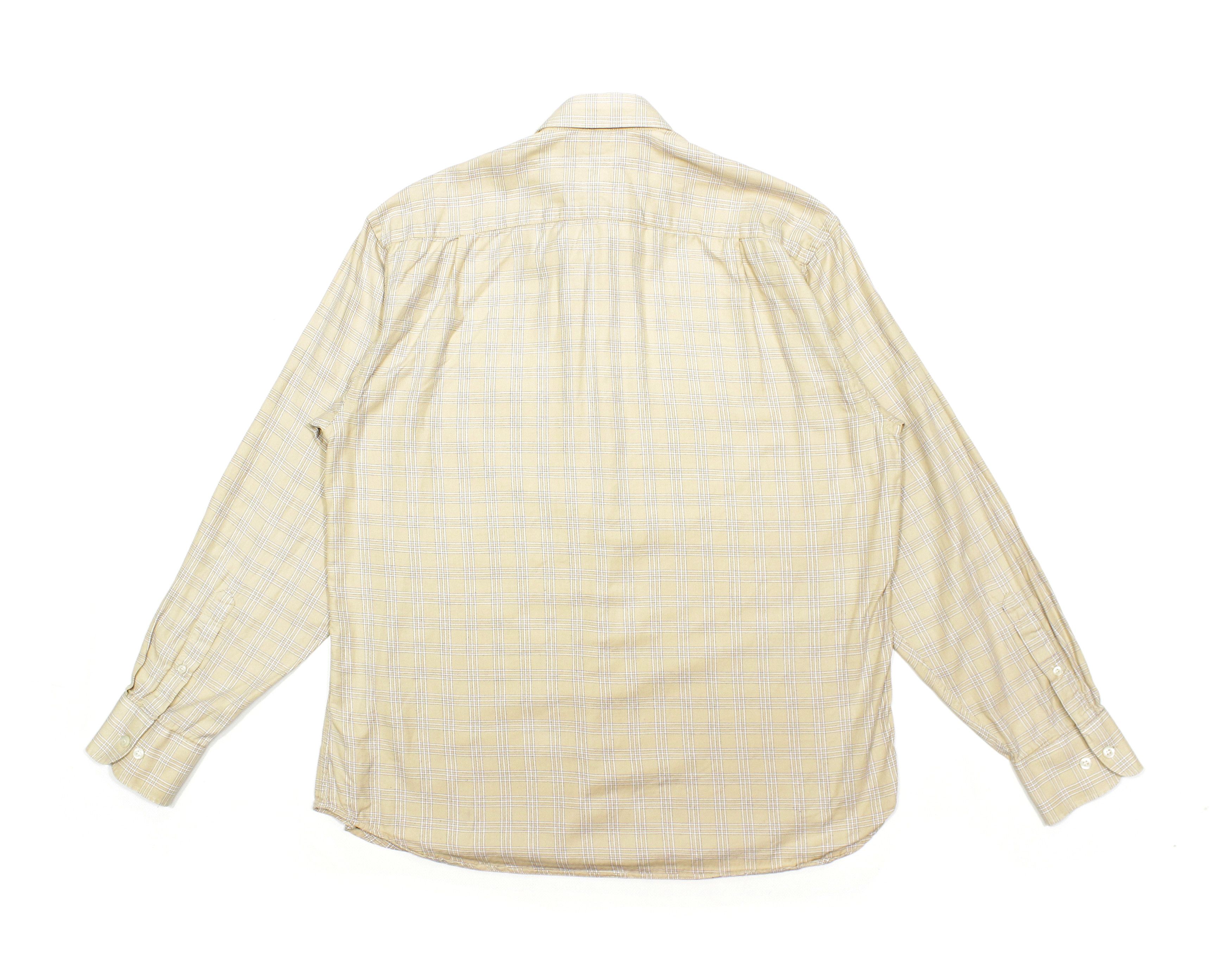 Burberry Burberrys 90S Nova Check Dress Shirt Vintage Size US L / EU 52-54 / 3 - 2 Thumbnail