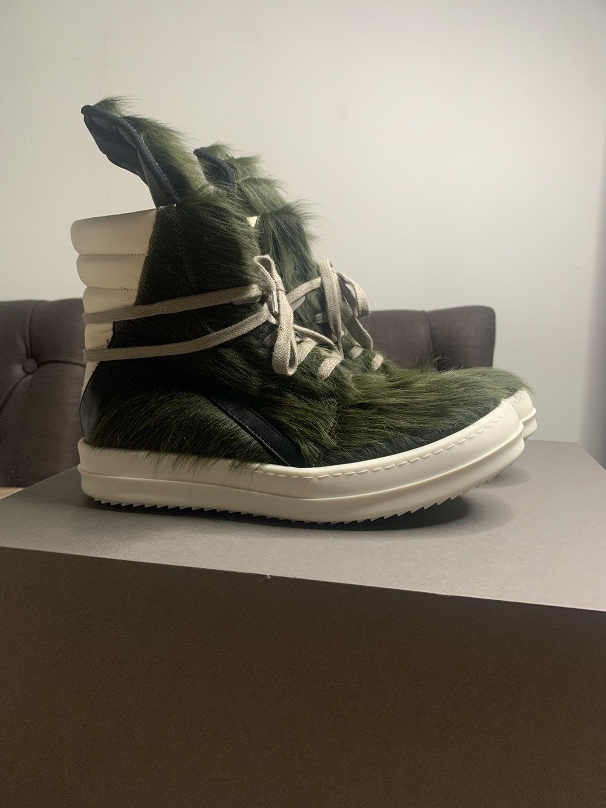 Rick Owens GRINCH GEO’S!!! EU39 Size US 6.5 / EU 39-40 - 1 Thumbnail