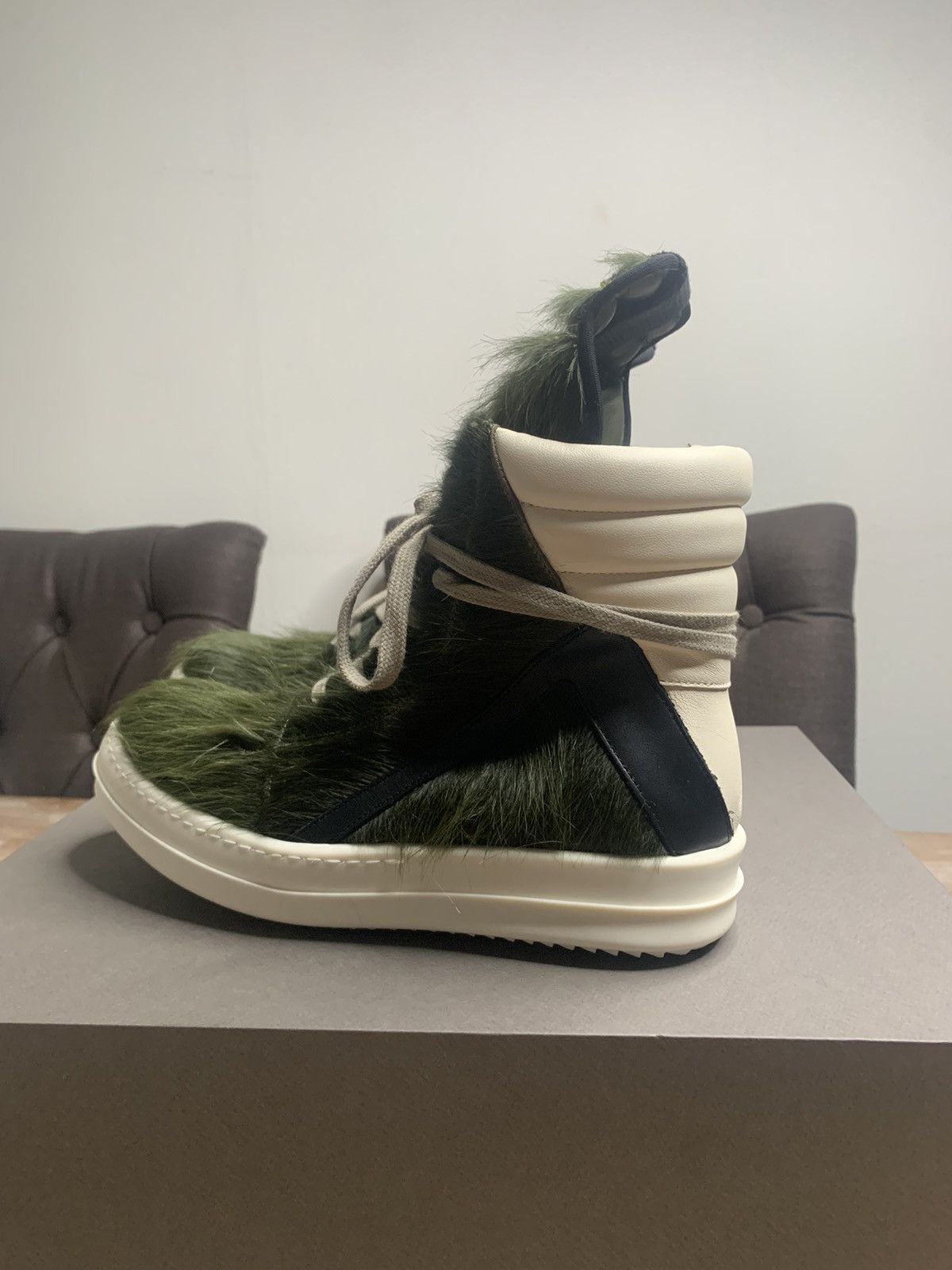 Rick Owens GRINCH GEO’S!!! EU39 Size US 6.5 / EU 39-40 - 3 Thumbnail