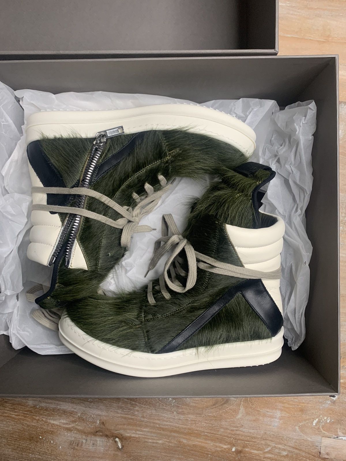 Rick Owens GRINCH GEO’S!!! EU39 Size US 6.5 / EU 39-40 - 6 Thumbnail