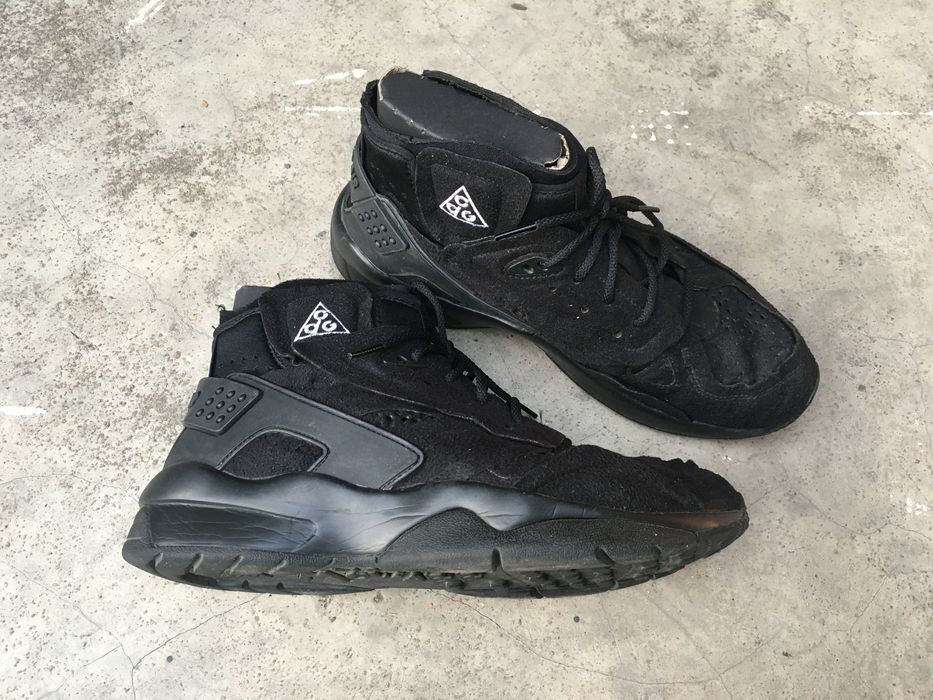 Nike Comme des Garcons x Nike ACG Air Mowabb Black | Grailed