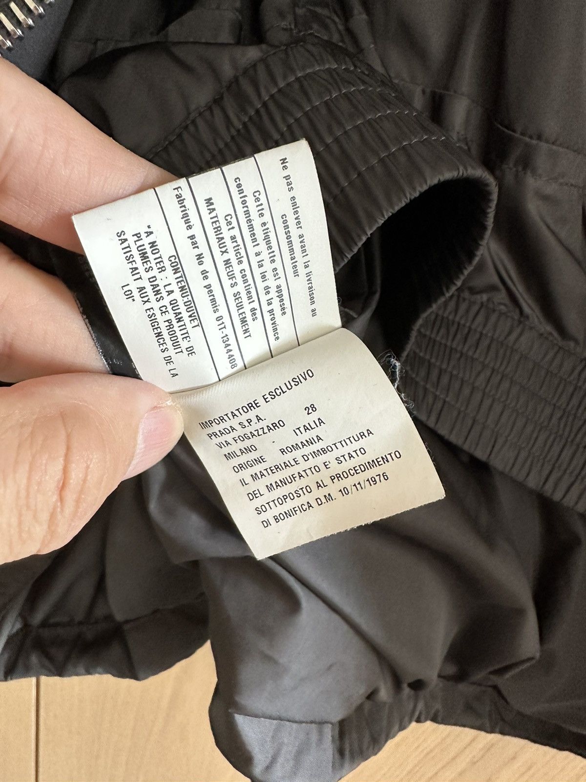 Prada Down Padded Vest Size XS / US 0-2 / IT 36-38 - 9 Thumbnail
