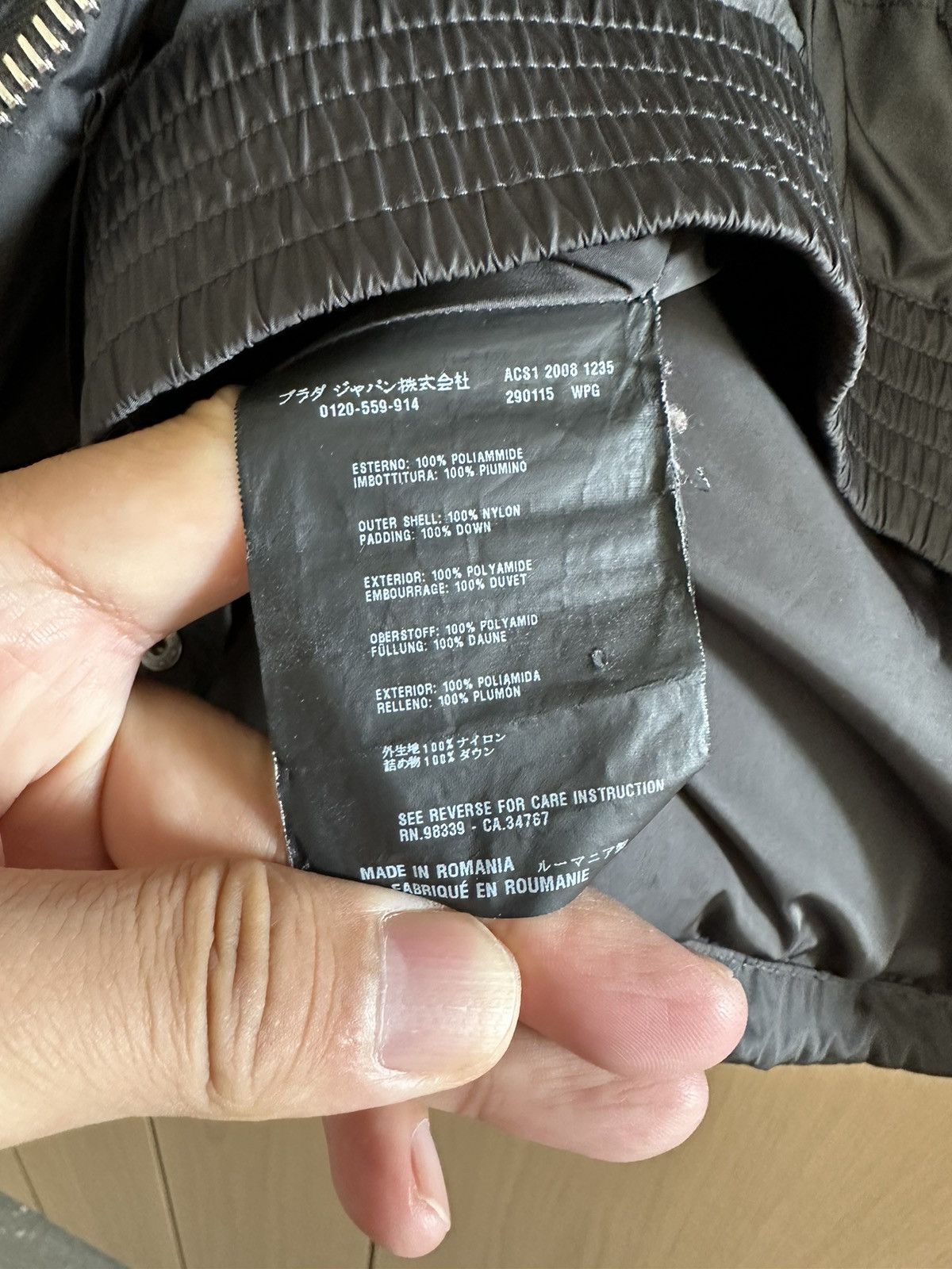Prada Down Padded Vest Size XS / US 0-2 / IT 36-38 - 7 Thumbnail