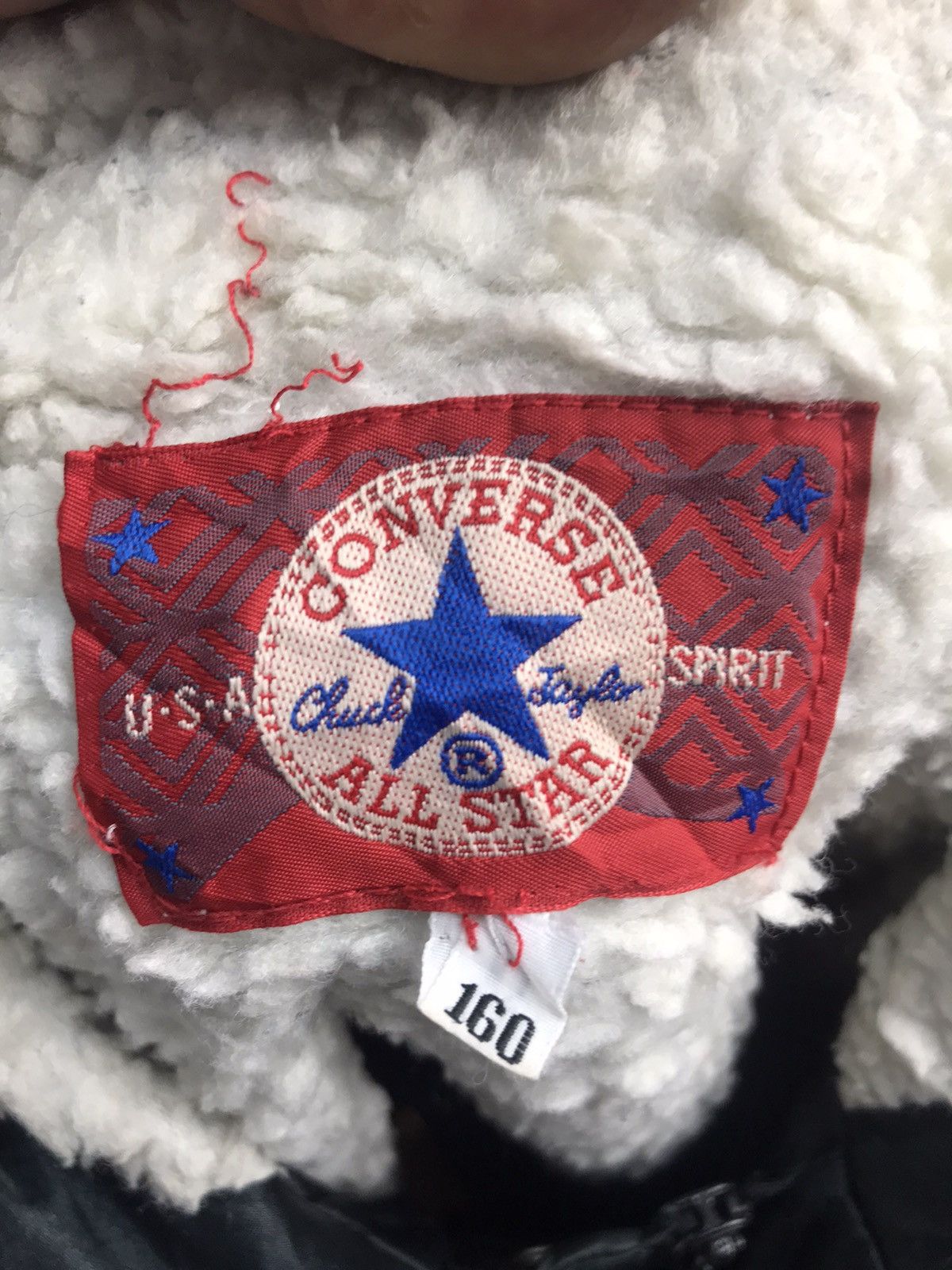 Converse Vintage converse spellout parkas with hoodie Size US XL / EU 56 / 4 - 3 Thumbnail