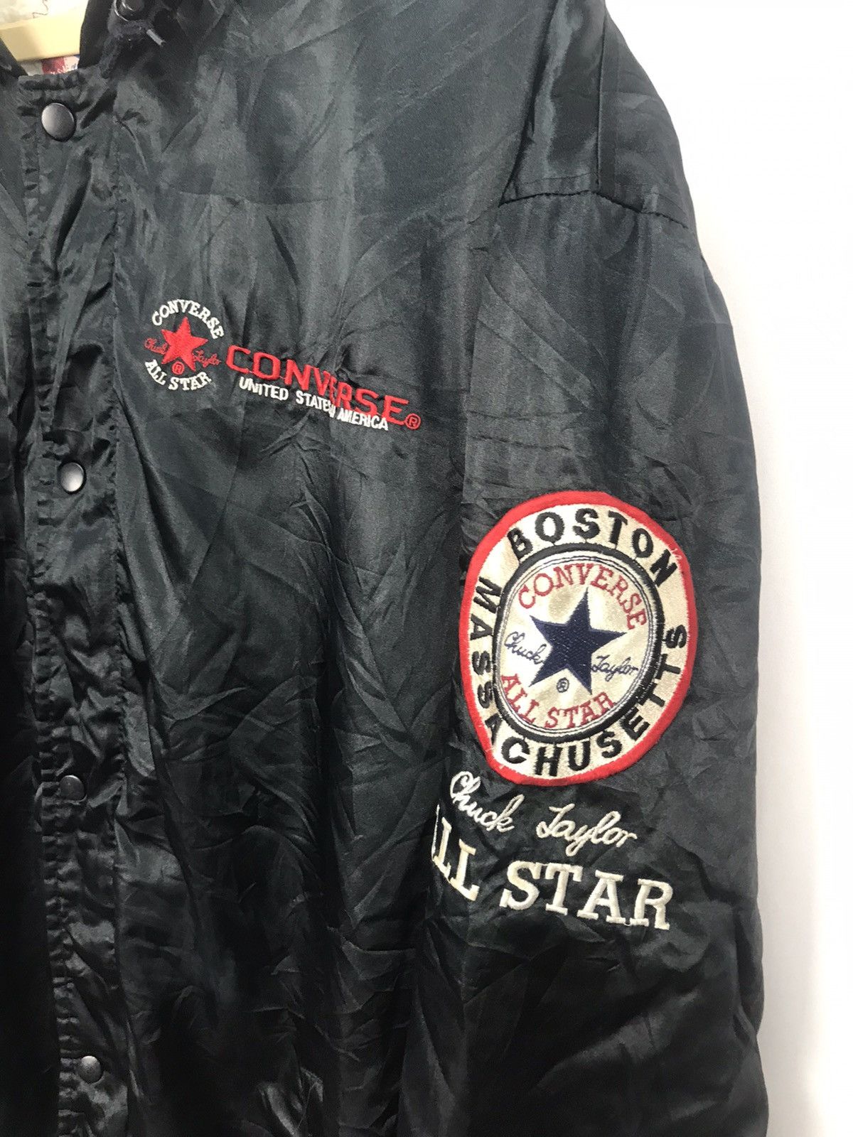 Converse Vintage converse spellout parkas with hoodie Size US XL / EU 56 / 4 - 6 Thumbnail
