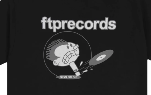 Fuck The Population FTP Records Tee Black Size XL Size US XL / EU 56 / 4 - 2 Thumbnail