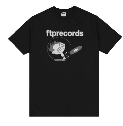Fuck The Population FTP Records Tee Black Size XL Size US XL / EU 56 / 4 - 1 Thumbnail