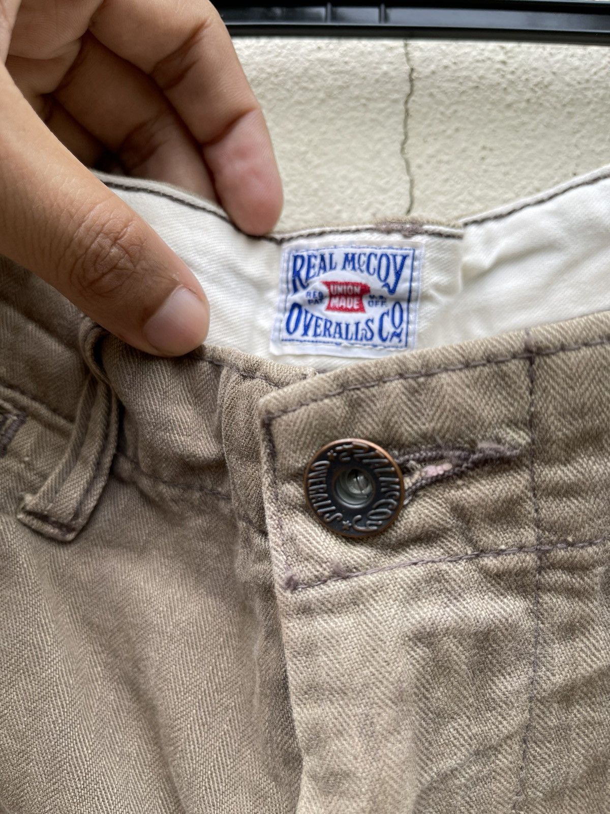 The Real McCoy's × Vintage Vintage Real Mccoy Baggy Fashion Cargo Pants Streetwear 31 Size US 31 - 3 Thumbnail
