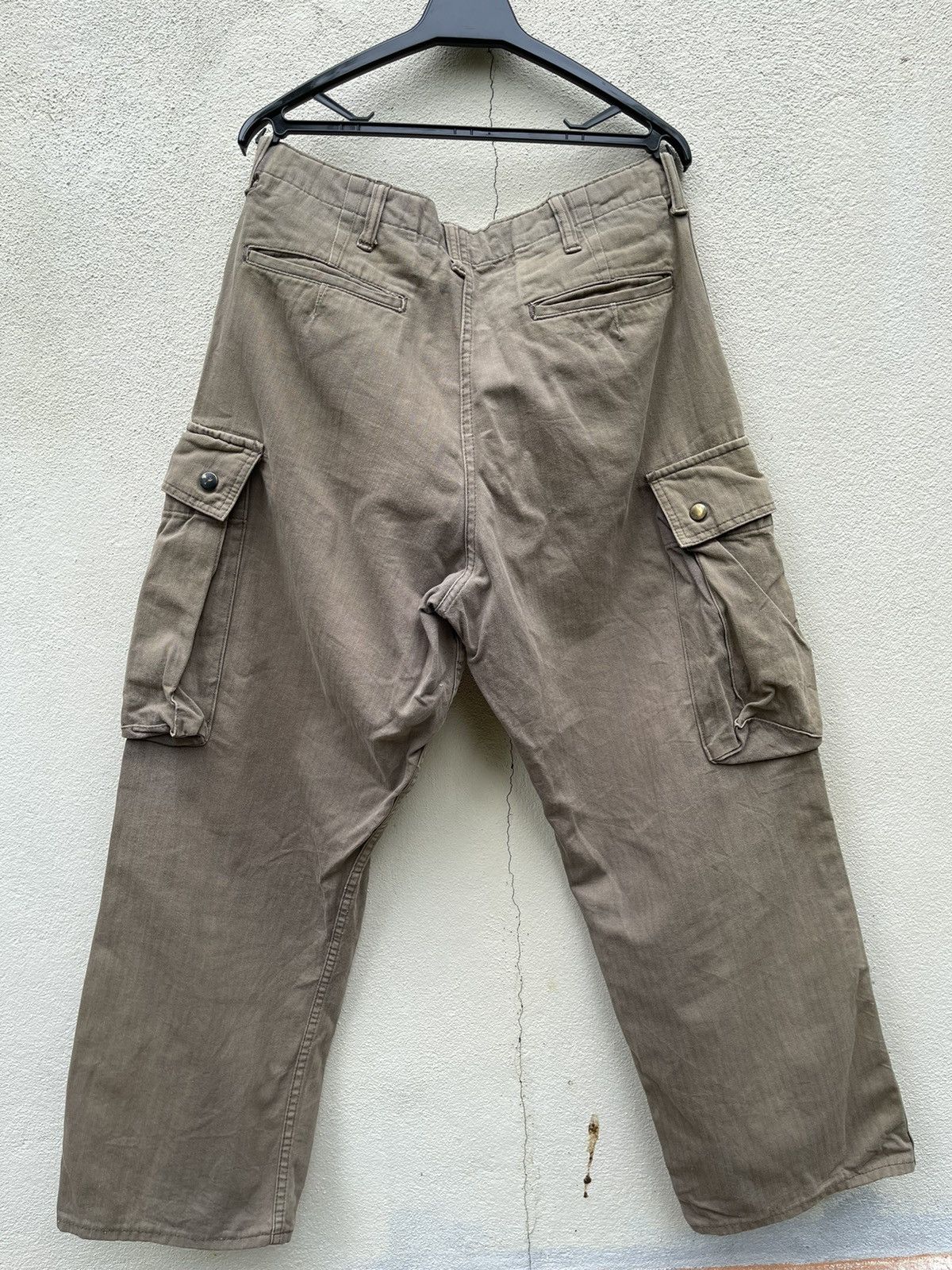 The Real McCoy's × Vintage Vintage Real Mccoy Baggy Fashion Cargo Pants Streetwear 31 Size US 31 - 2 Thumbnail