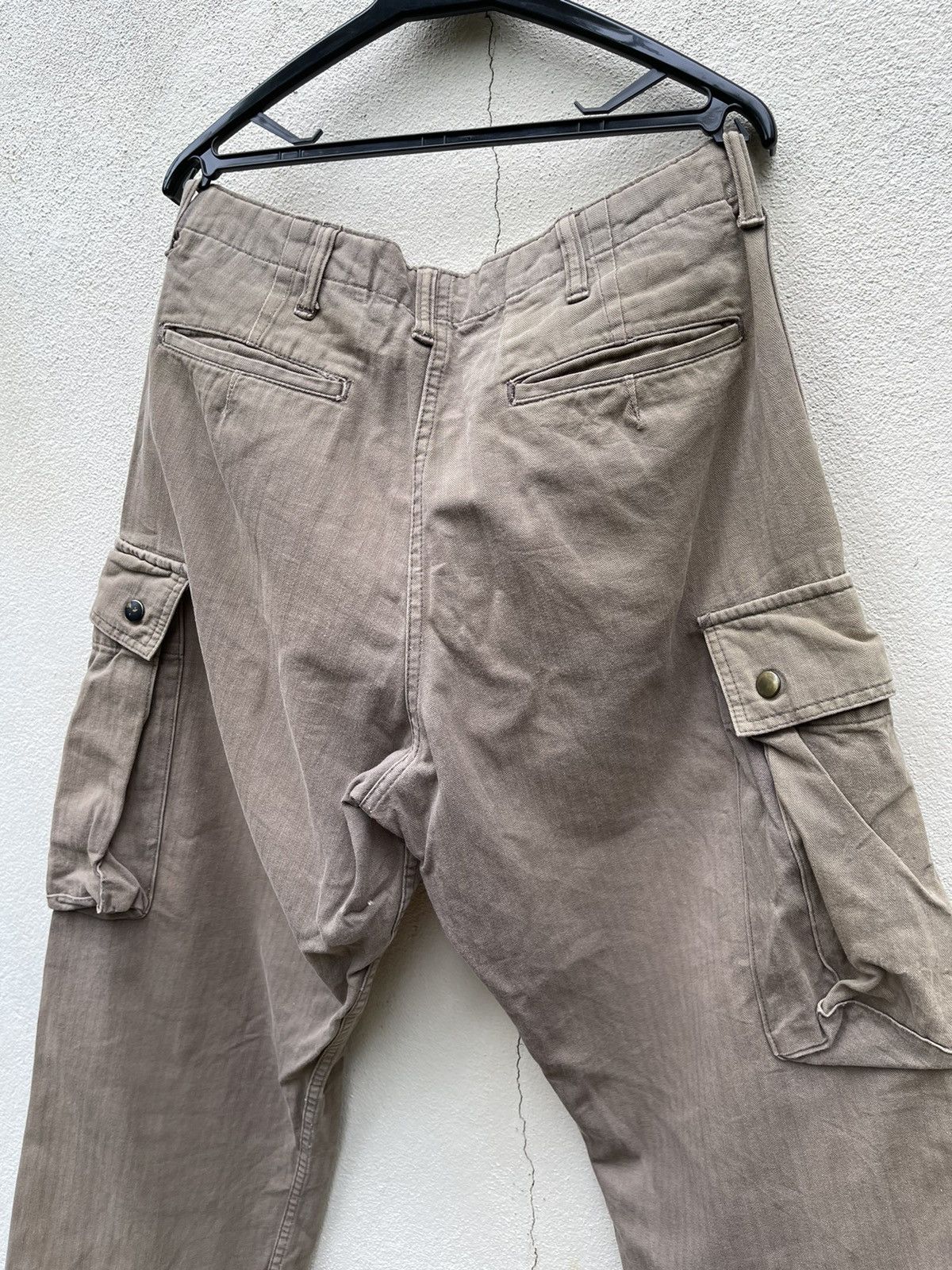 The Real McCoy's × Vintage Vintage Real Mccoy Baggy Fashion Cargo Pants Streetwear 31 Size US 31 - 4 Thumbnail