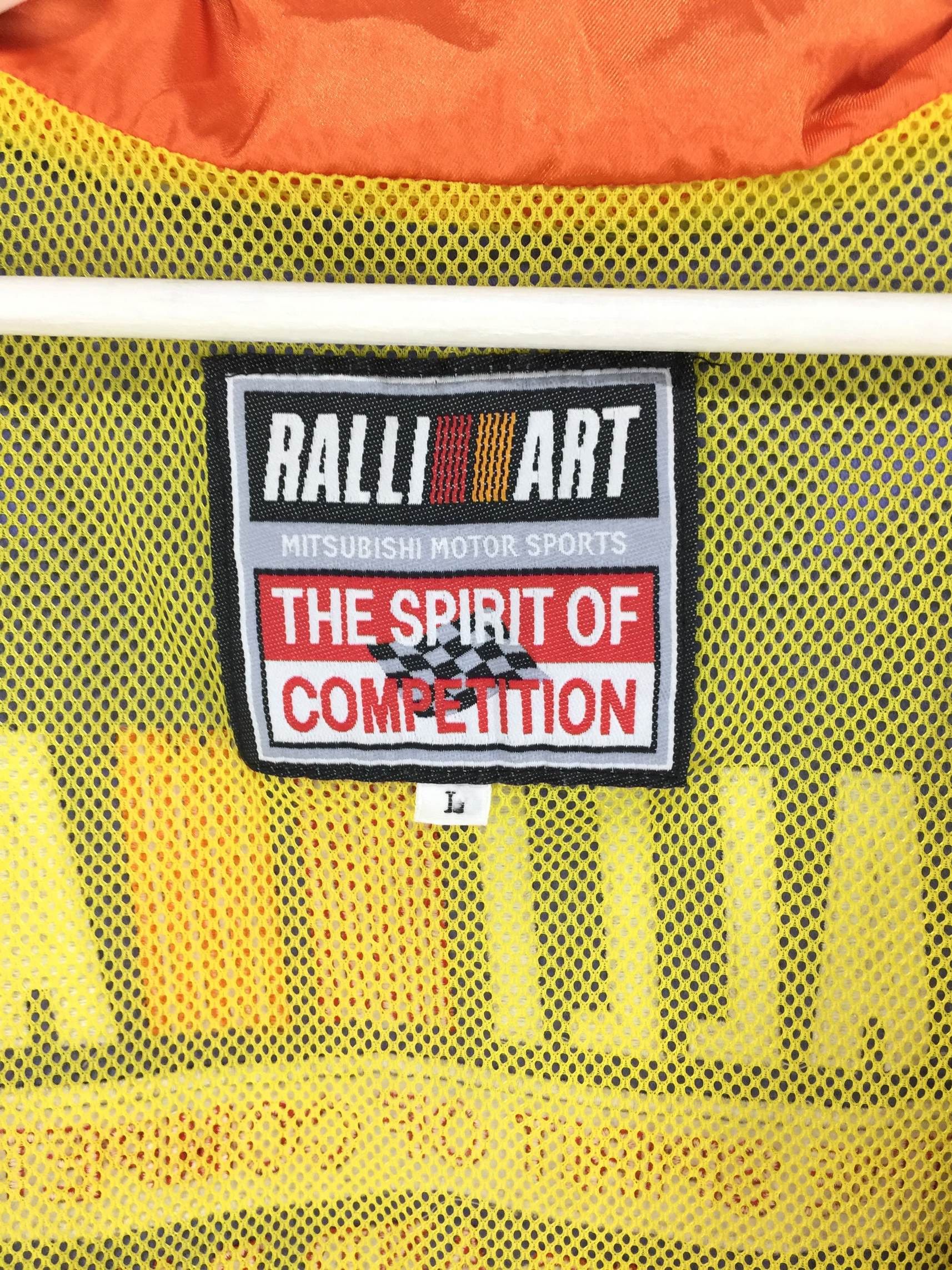 Vintage Ralliart the spirit of competition embroidery logo jacket Size US L / EU 52-54 / 3 - 9 Thumbnail