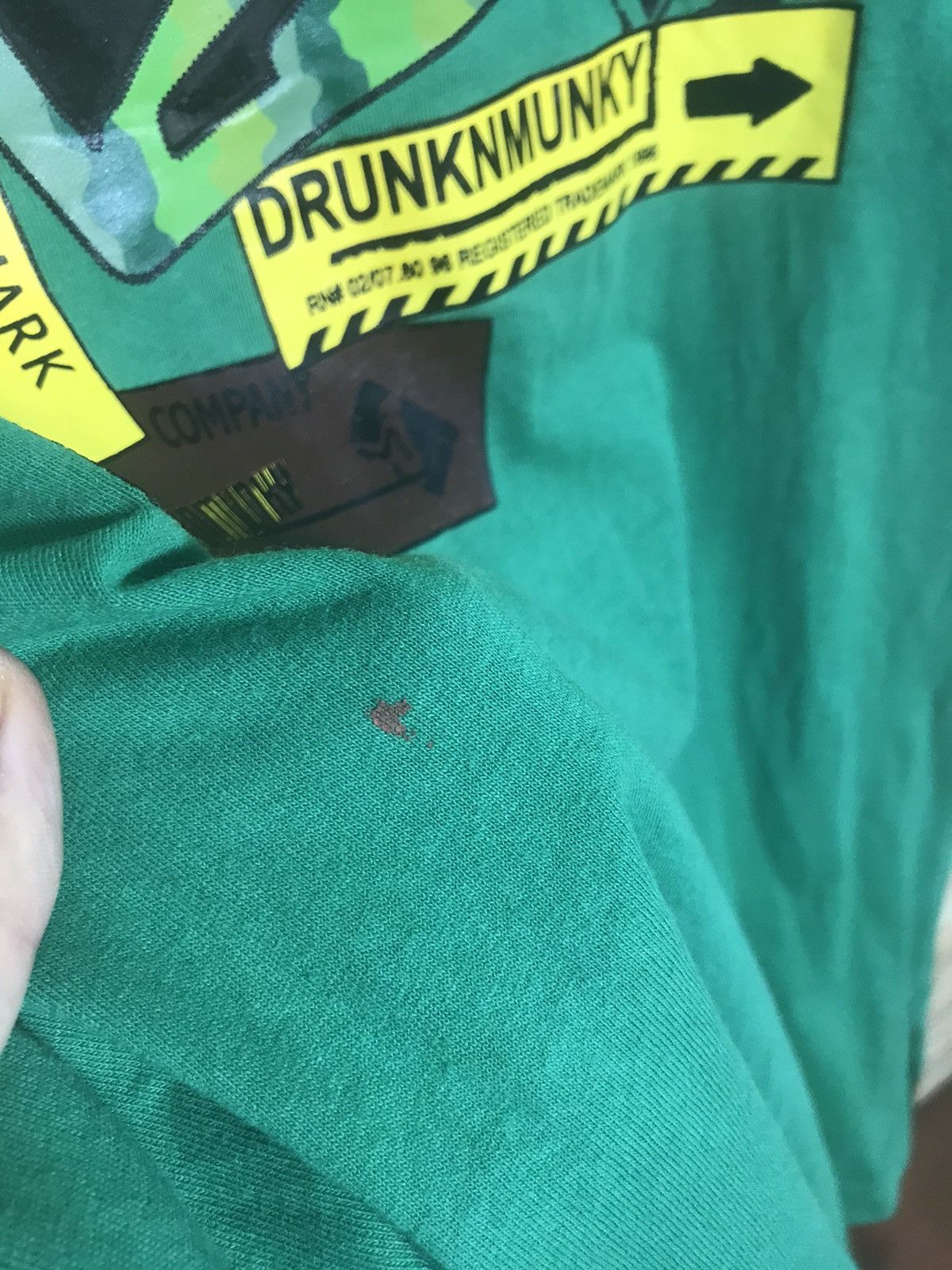 Vintage Drunk Munky t-shirt Size US XL / EU 56 / 4 - 3 Thumbnail
