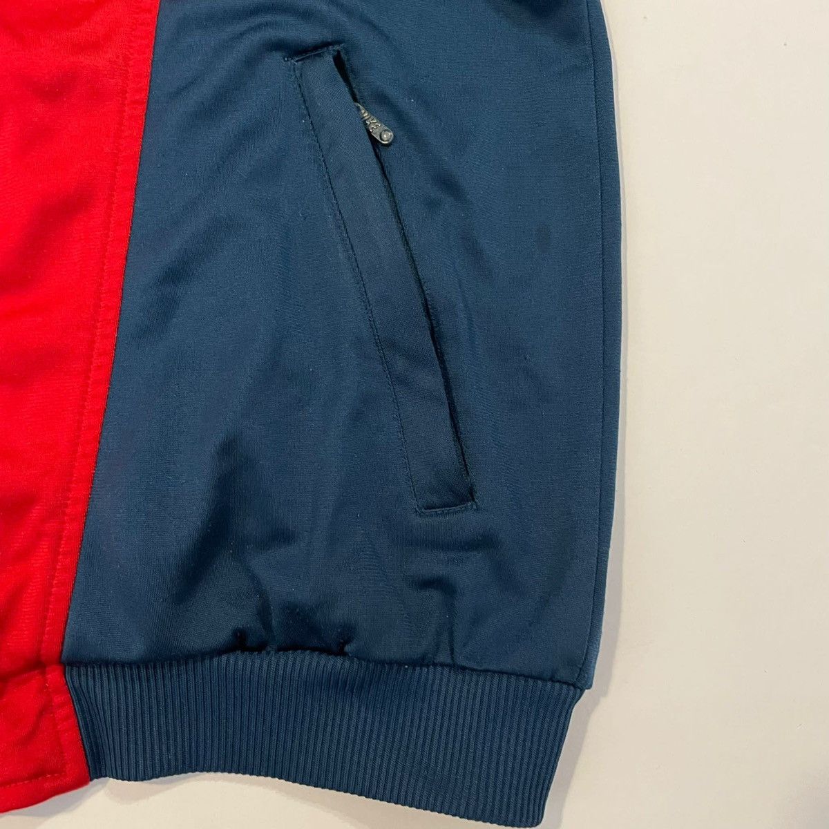 Nike × Vintage Nike tape zip sweatshirt tracksuit vintage 90s sportswear Size US M / EU 48-50 / 2 - 4 Thumbnail