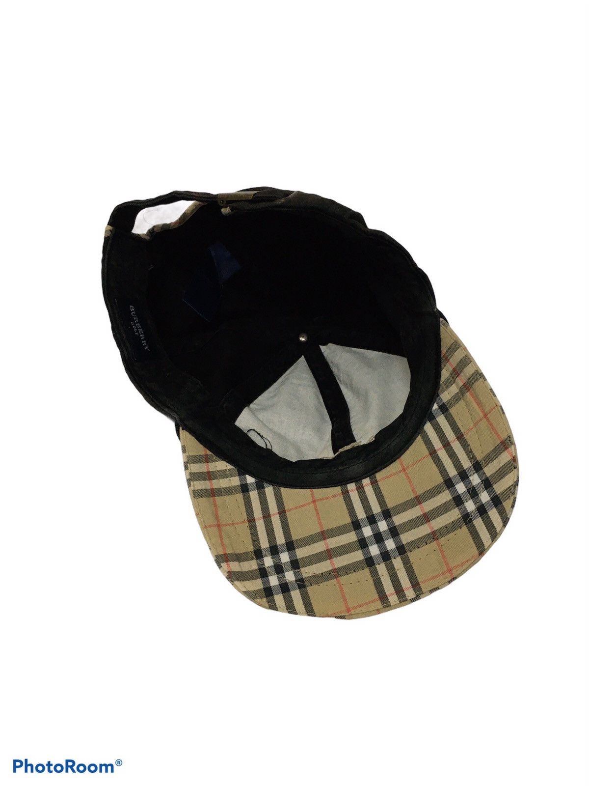 Burberry Vintage Thrashed Burberry Golf Faded Hat Size ONE SIZE - 4 Thumbnail