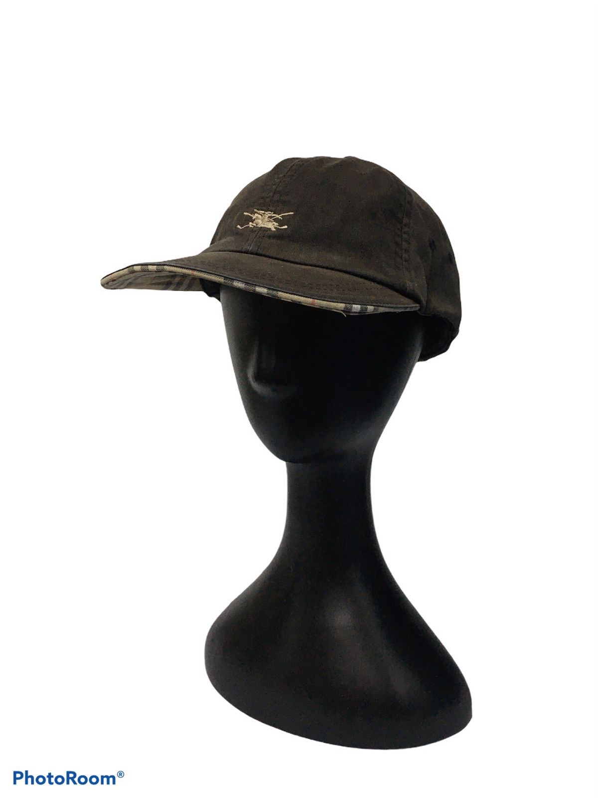 Burberry Vintage Thrashed Burberry Golf Faded Hat Size ONE SIZE - 1 Thumbnail