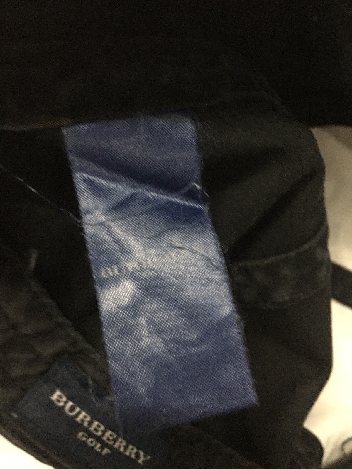 Burberry Vintage Thrashed Burberry Golf Faded Hat Size ONE SIZE - 6 Thumbnail