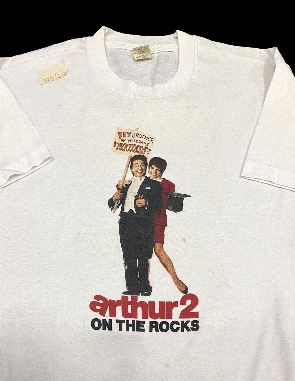 Vintage Vintage 1988 Arthur 2: On the Rocks Shirt (SINGLE STITCH) Size US M / EU 48-50 / 2 - 4 Thumbnail