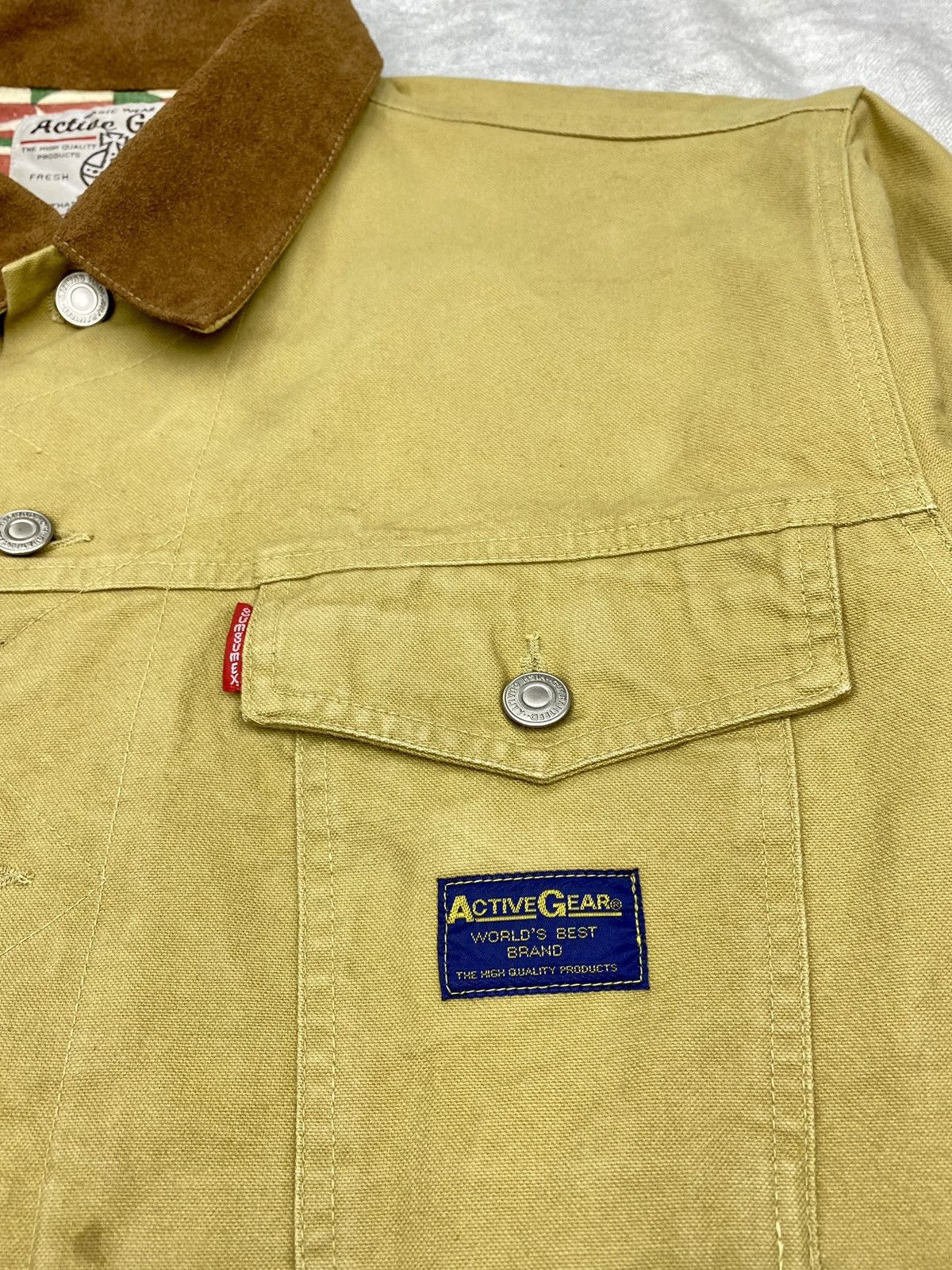 Japanese Brand × Vintage VINTAGE ACTIVE GEAR BASIC DOUBLE LININGS WORKERS JACKET Size US M / EU 48-50 / 2 - 13 Thumbnail