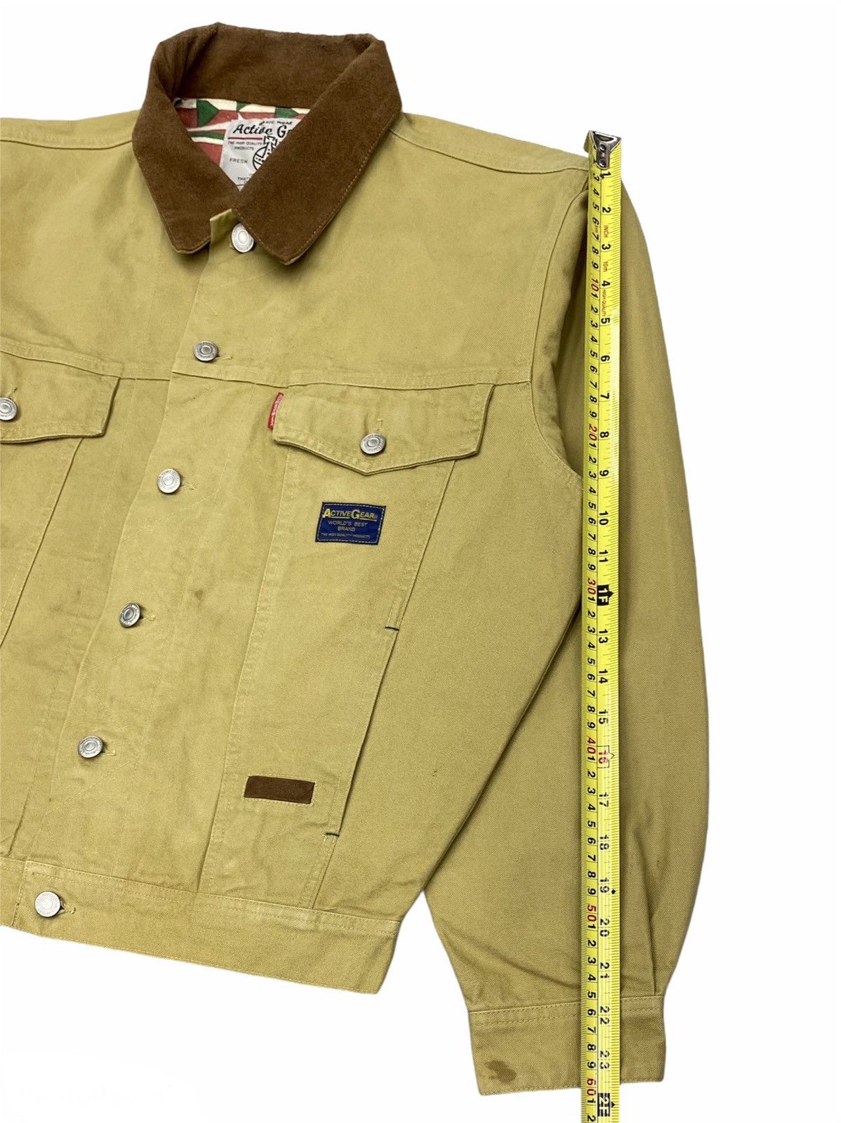 Japanese Brand × Vintage VINTAGE ACTIVE GEAR BASIC DOUBLE LININGS WORKERS JACKET Size US M / EU 48-50 / 2 - 14 Thumbnail