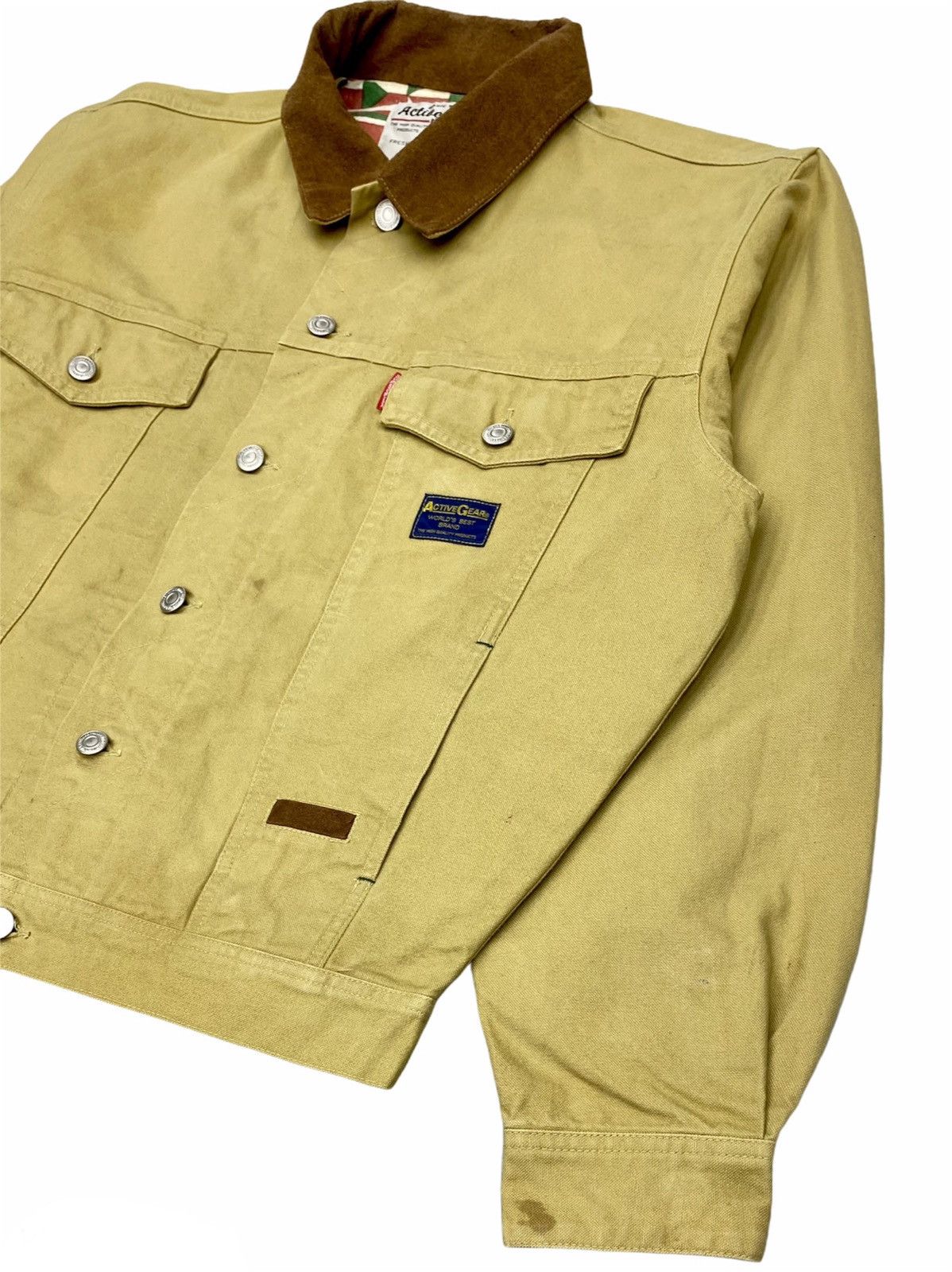 Japanese Brand × Vintage VINTAGE ACTIVE GEAR BASIC DOUBLE LININGS WORKERS JACKET Size US M / EU 48-50 / 2 - 5 Thumbnail
