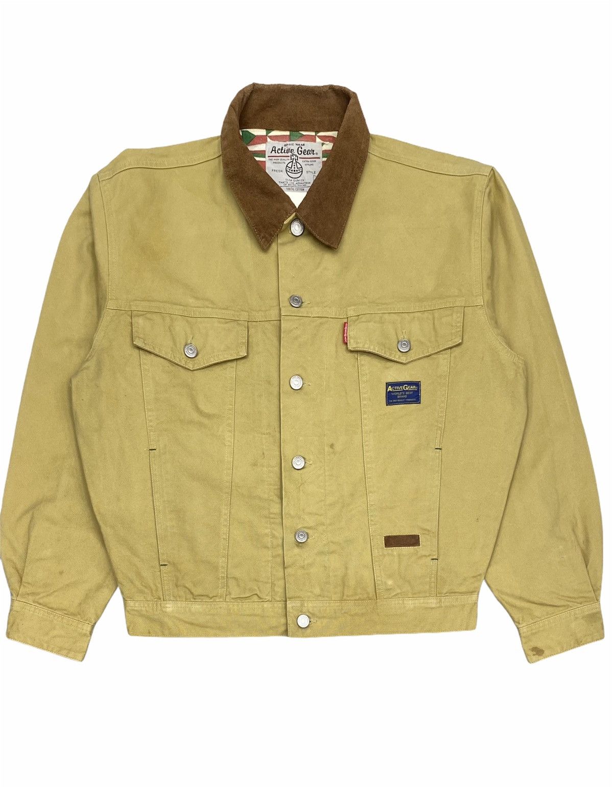 Japanese Brand × Vintage VINTAGE ACTIVE GEAR BASIC DOUBLE LININGS WORKERS JACKET Size US M / EU 48-50 / 2 - 1 Thumbnail