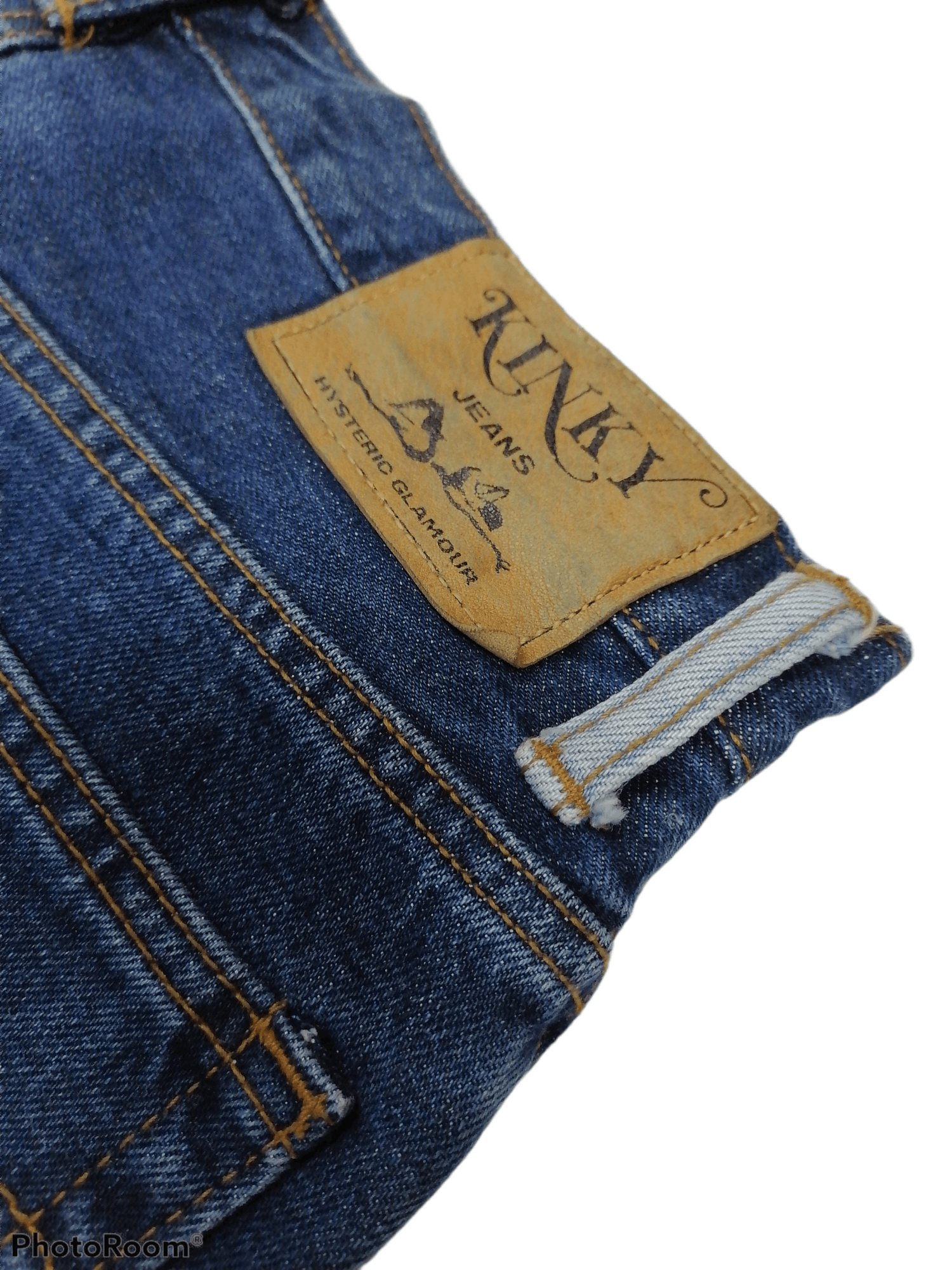 20471120 × Hysteric Glamour FLARED🔥Hysteric Glamour Patchwork Denim Pants⚡⚡⚡ Size US 30 / EU 46 - 11 Thumbnail