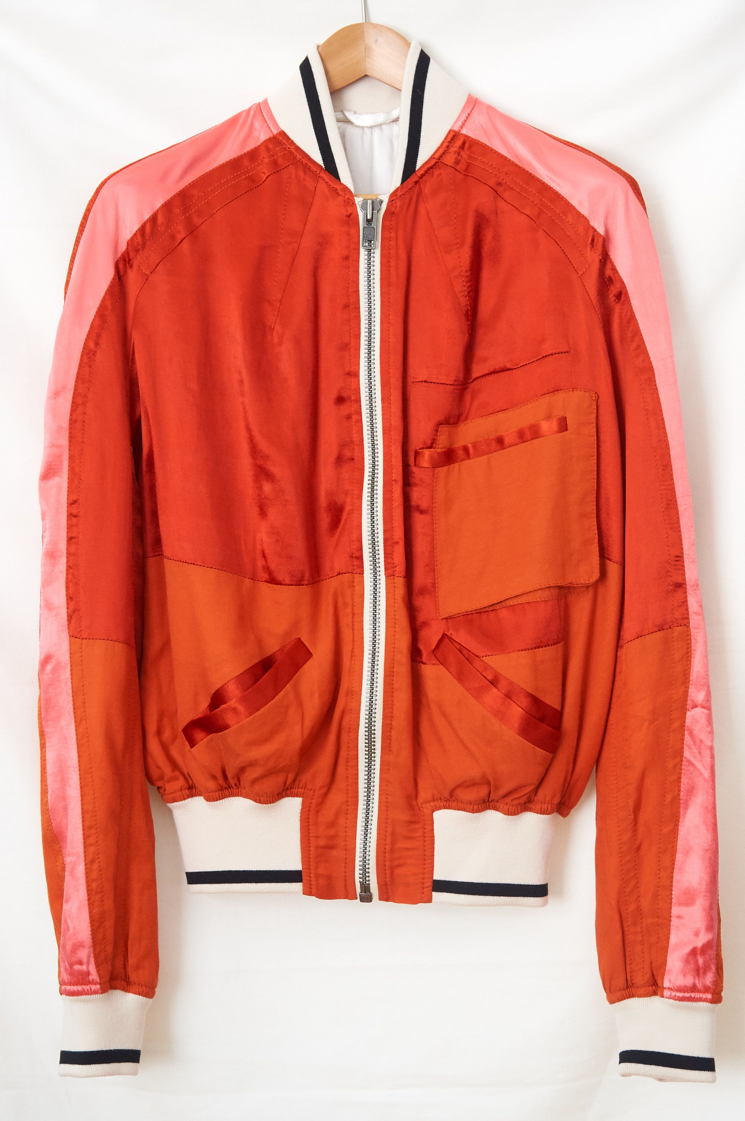 Haider Ackermann satin panel jacket Size US XS / EU 42 / 0 - 1 Thumbnail