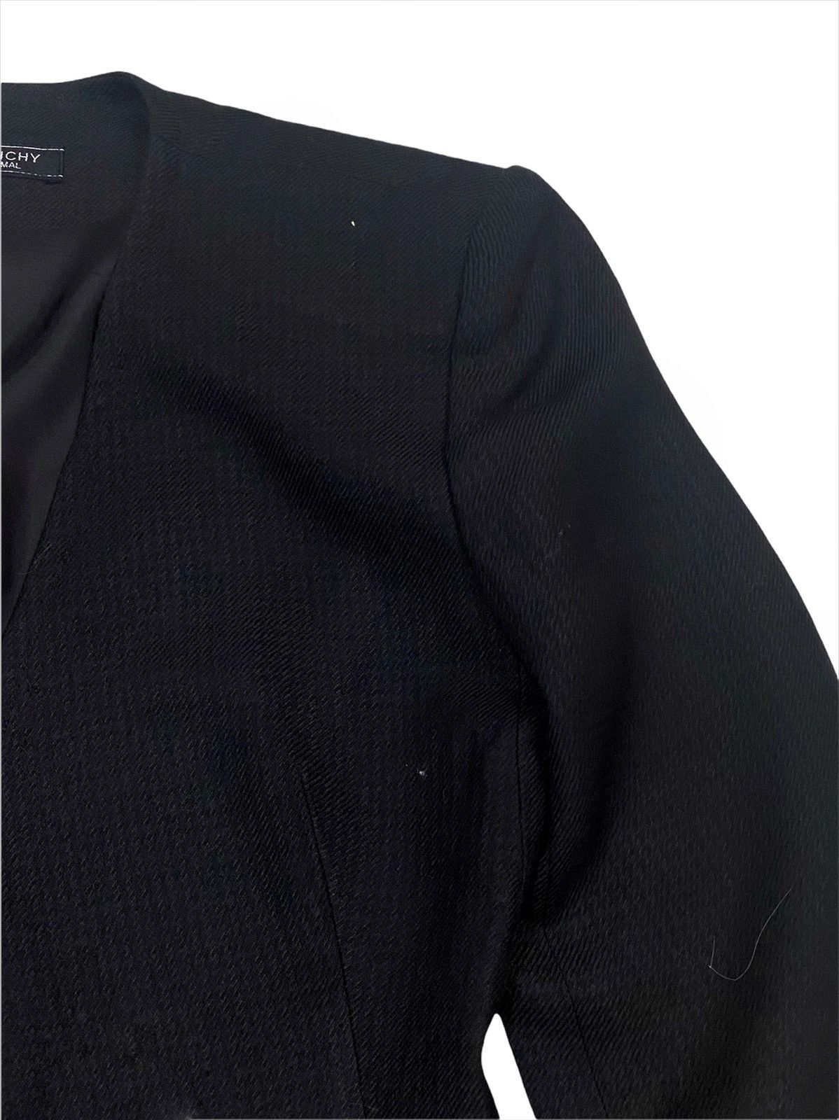 Designer × Givenchy VINTAGE GIVENCHY CROP TOP JACKET CARDIGAN ONE BUTTON STYLE Size S / US 4 / IT 40 - 6 Thumbnail