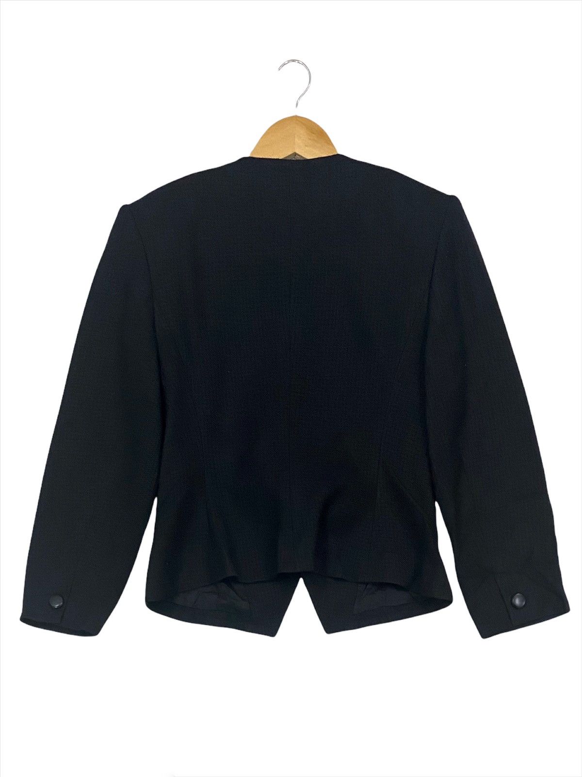 Designer × Givenchy VINTAGE GIVENCHY CROP TOP JACKET CARDIGAN ONE BUTTON STYLE Size S / US 4 / IT 40 - 2 Thumbnail