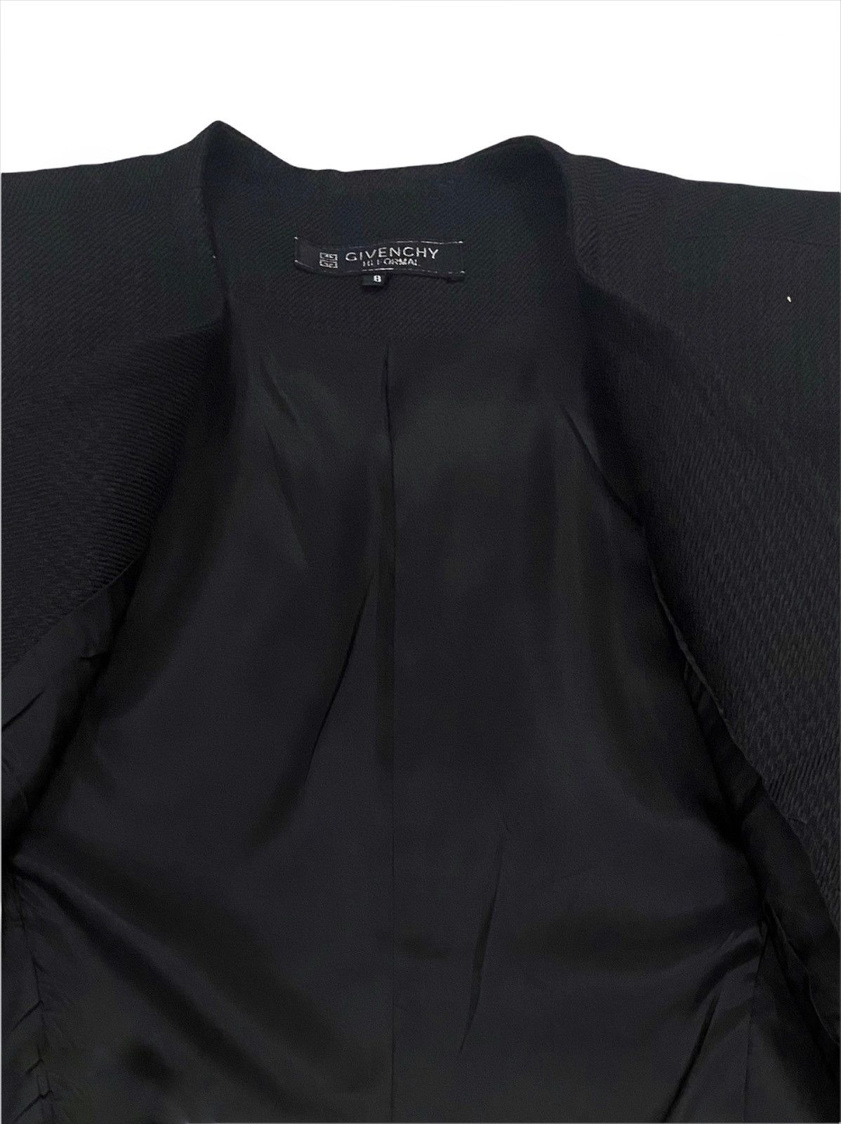 Designer × Givenchy VINTAGE GIVENCHY CROP TOP JACKET CARDIGAN ONE BUTTON STYLE Size S / US 4 / IT 40 - 9 Thumbnail