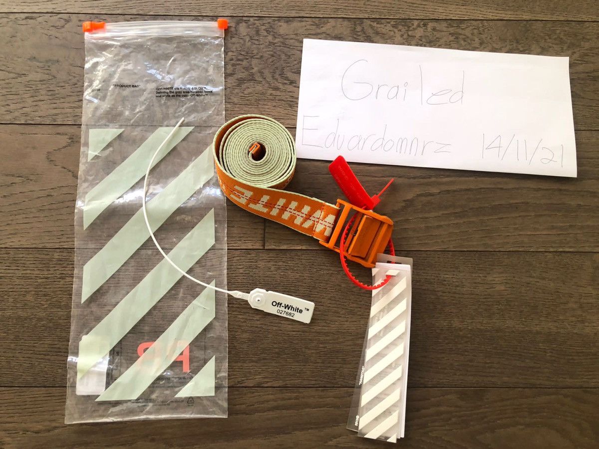 Off-White Industrial Belt