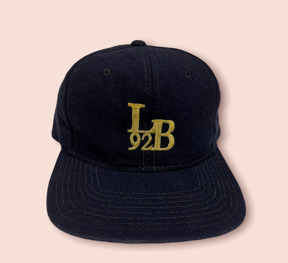 Vintage × Yupong '92 LEHMAN BROTHERS VINTAGE YUPOONG WOOL SNAPBACK Size ONE SIZE - 5 Thumbnail