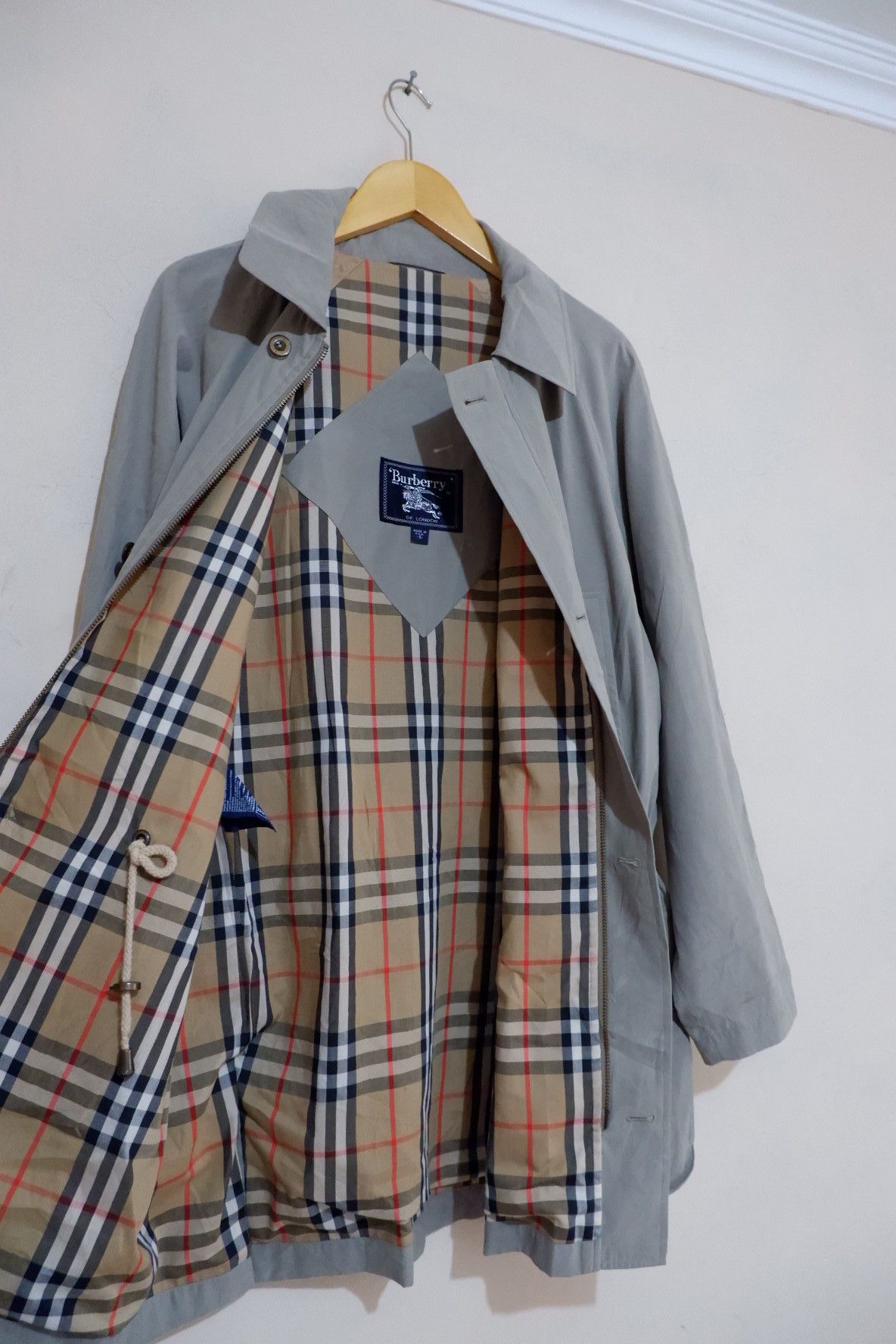 Burberry Vintage Burberrys Nova Check Parka Jacket Size US S / EU 44-46 / 1 - 4 Thumbnail