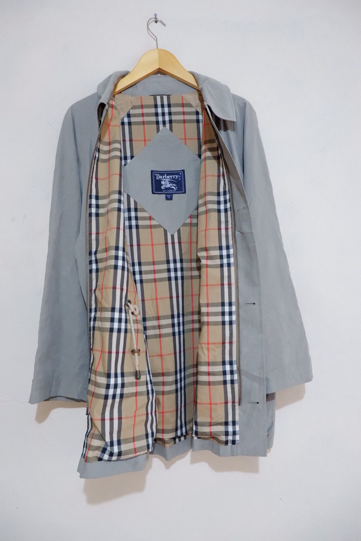 Burberry Vintage Burberrys Nova Check Parka Jacket Size US S / EU 44-46 / 1 - 1 Thumbnail