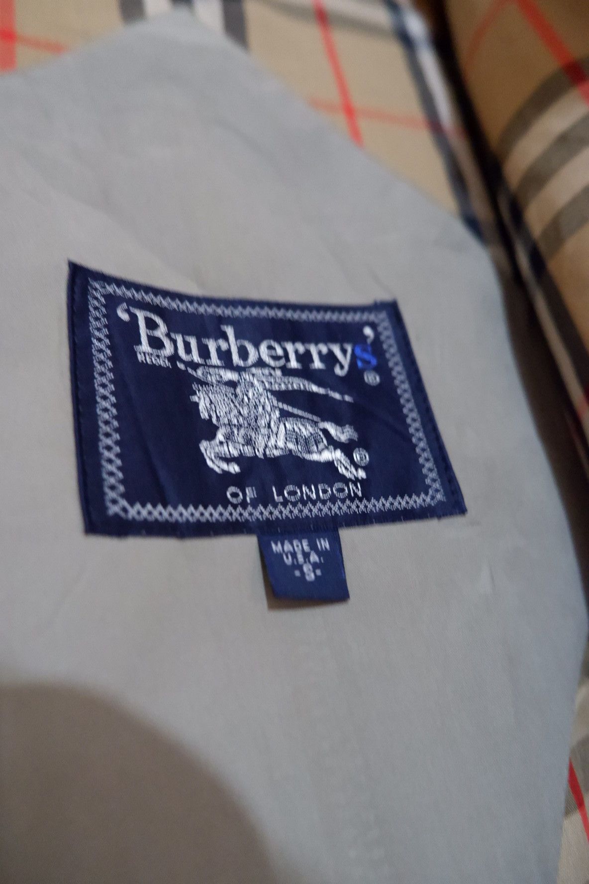 Burberry Vintage Burberrys Nova Check Parka Jacket Size US S / EU 44-46 / 1 - 5 Thumbnail