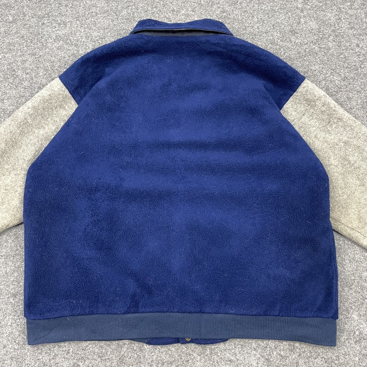 L.L. Bean Vintage 80s L.L.Bean Fleece Button Up Jacket Size US L / EU 52-54 / 3 - 3 Thumbnail
