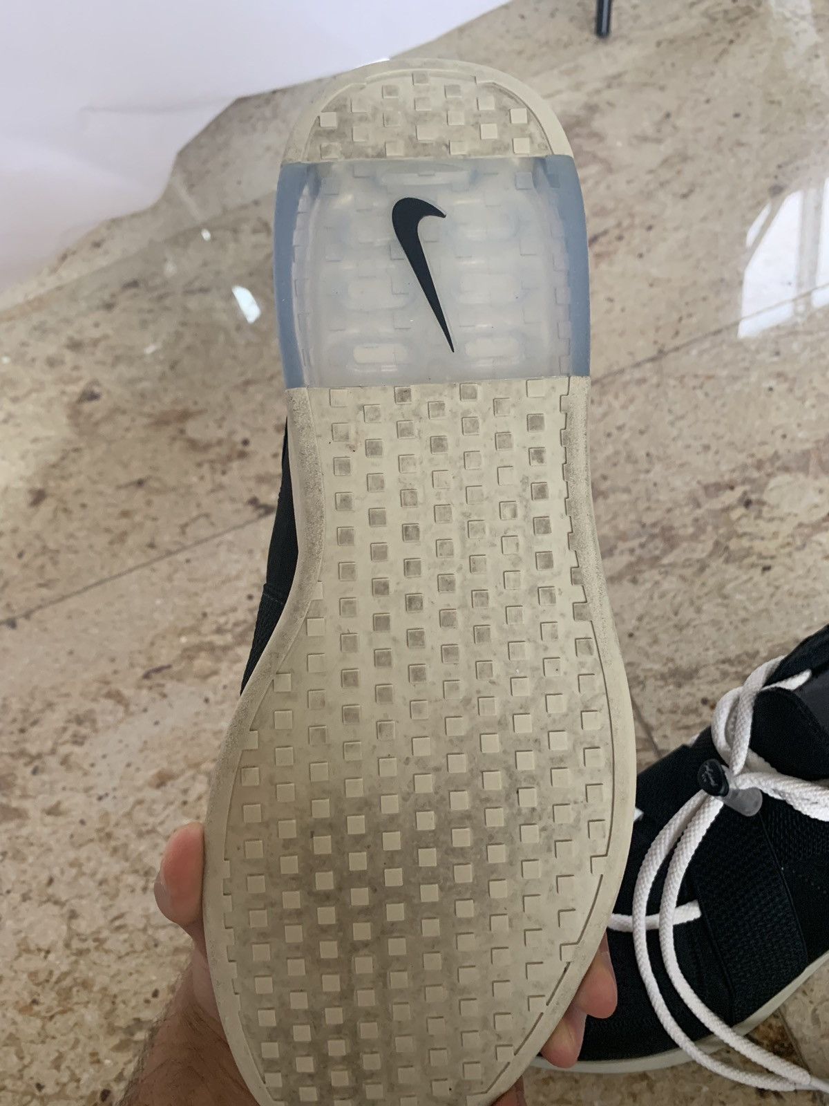 Fear of God × Nike FOG x Nike Black Low Top Trainer Size US 10.5 / EU 43-44 - 7 Thumbnail
