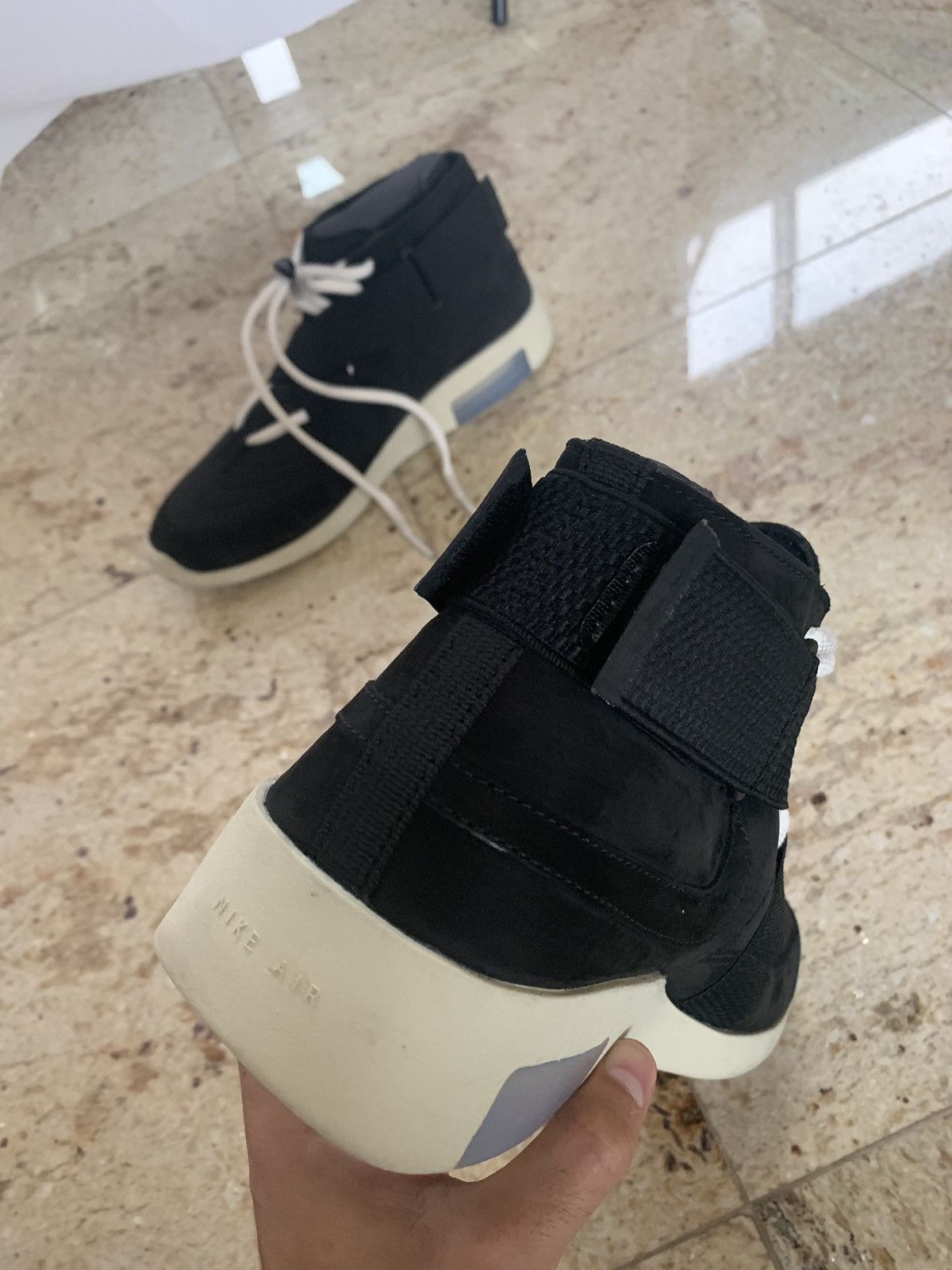 Fear of God × Nike FOG x Nike Black Low Top Trainer Size US 10.5 / EU 43-44 - 5 Thumbnail