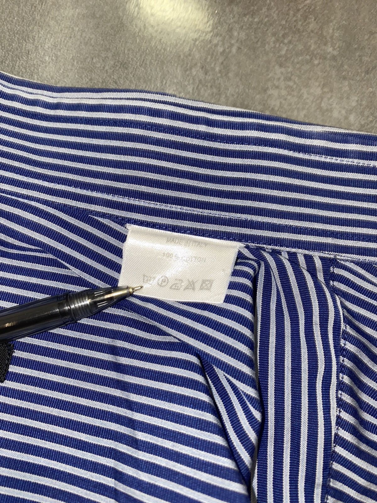 Gucci Gucci Striped Button Up Shirt Size US L / EU 52-54 / 3 - 14 Thumbnail