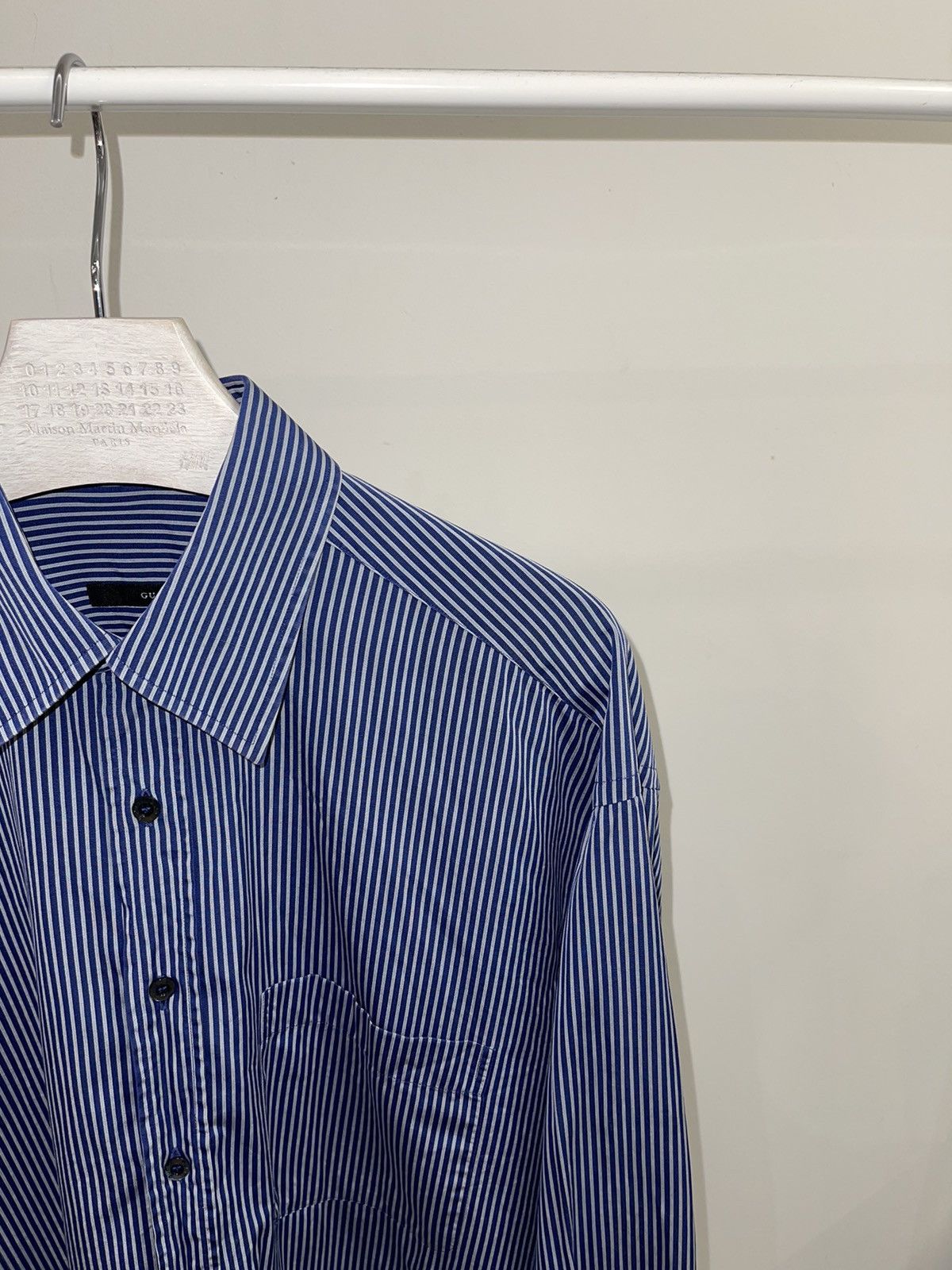 Gucci Gucci Striped Button Up Shirt Size US L / EU 52-54 / 3 - 2 Thumbnail