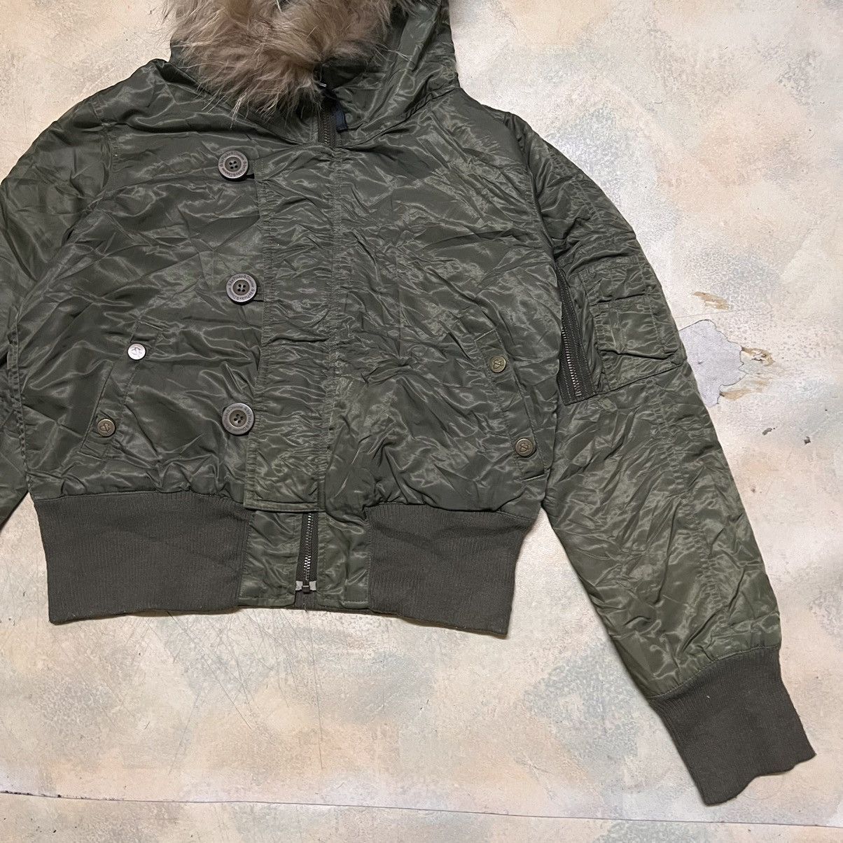 Japanese Brand Japanese Brand Bomber Style Jacket Size S / US 4 / IT 40 - 4 Thumbnail
