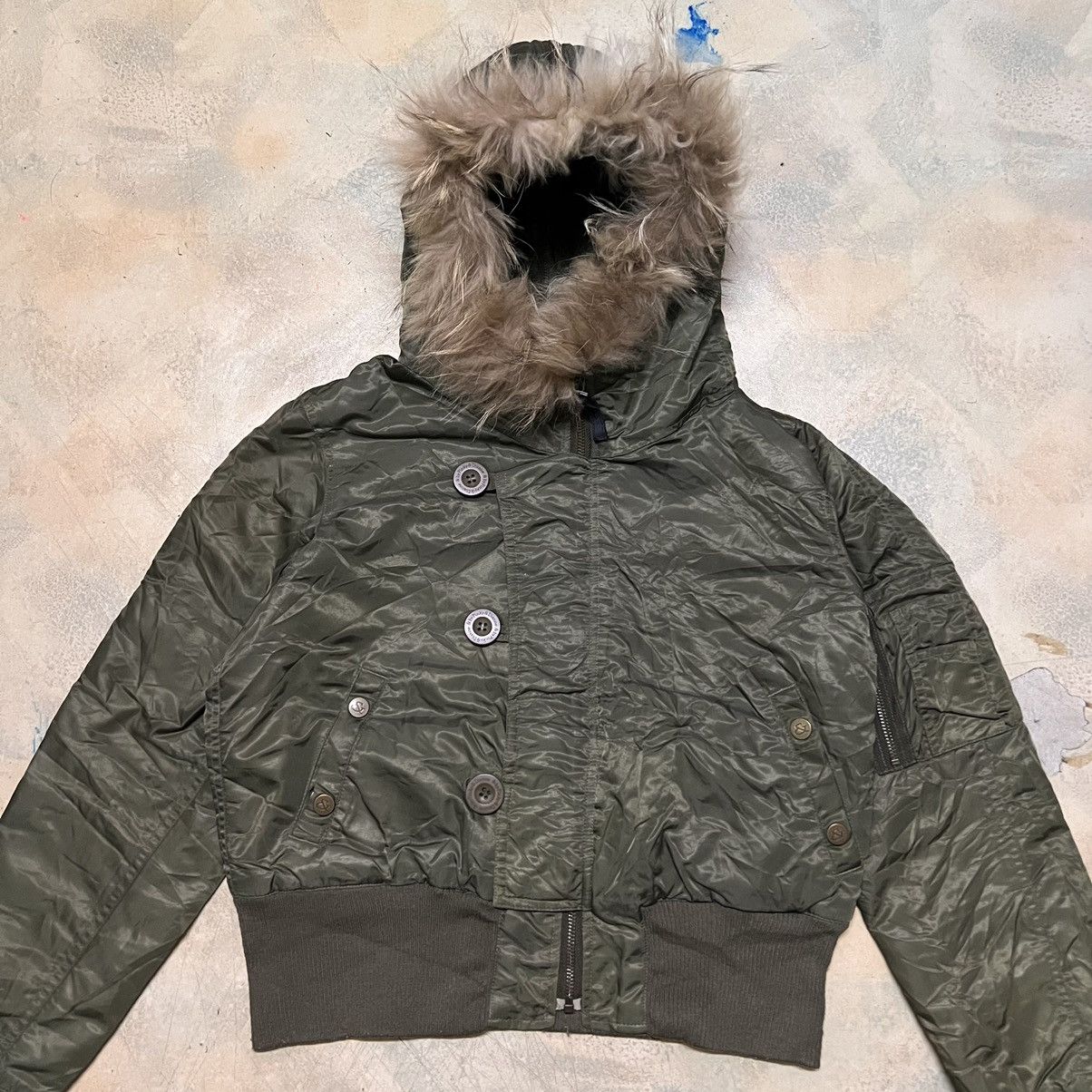 Japanese Brand Japanese Brand Bomber Style Jacket Size S / US 4 / IT 40 - 2 Thumbnail