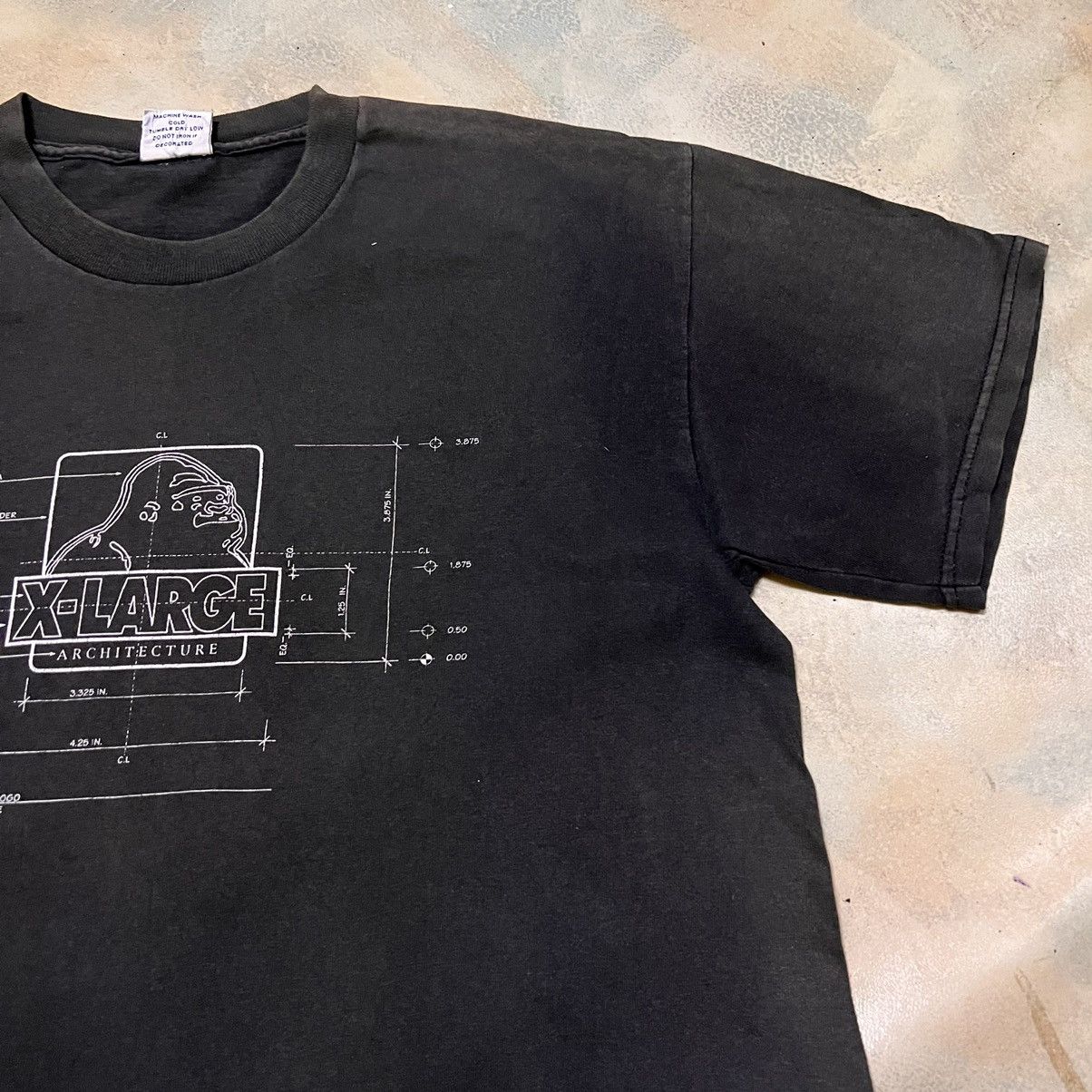 X-LARGE Vintage Xlarge T Shirt Big Logo Sun Faded Size US M / EU 48-50 / 2 - 3 Thumbnail
