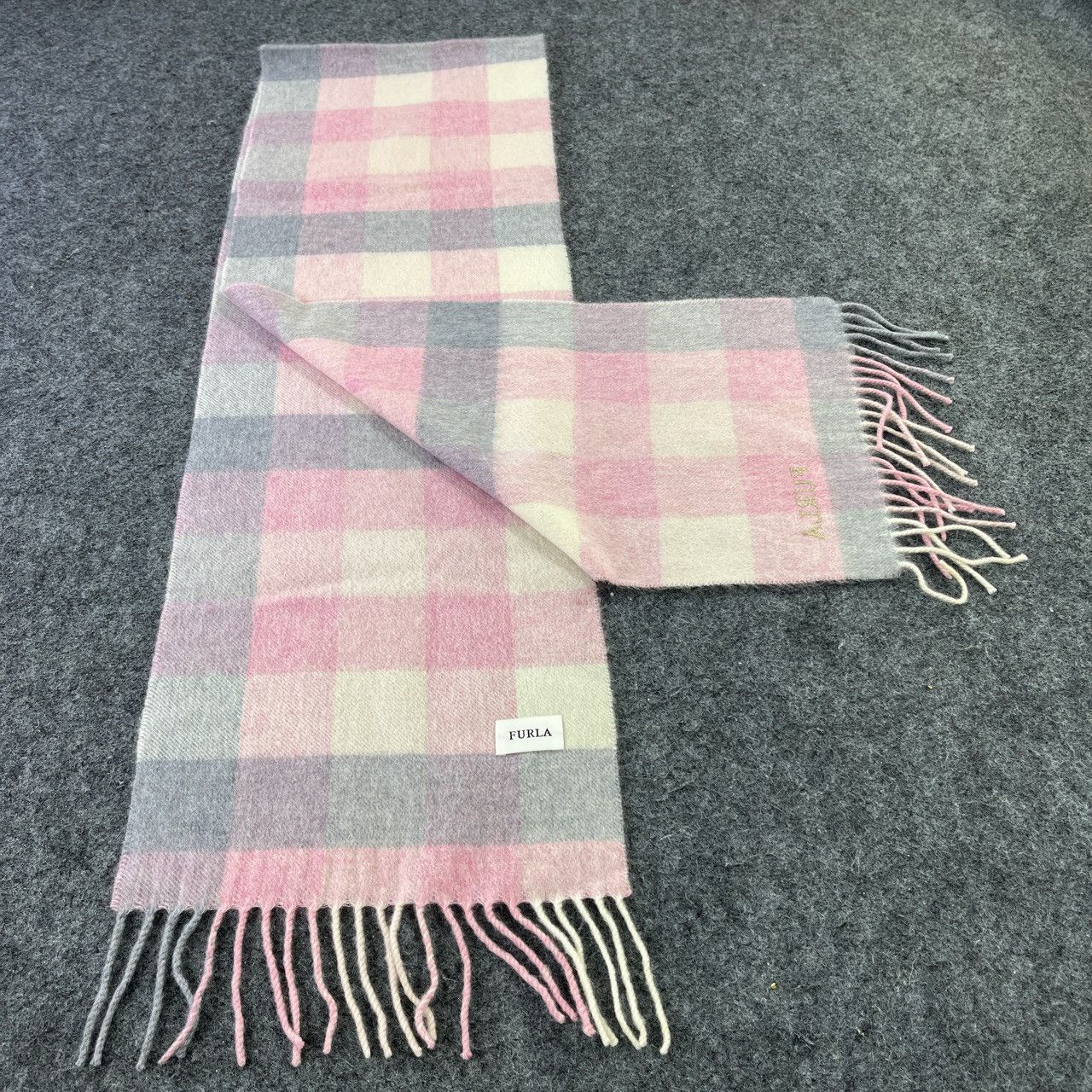 Vintage Vintage Furla Scarf / Muffler / Neckwear T597 Size ONE SIZE - 3 Thumbnail