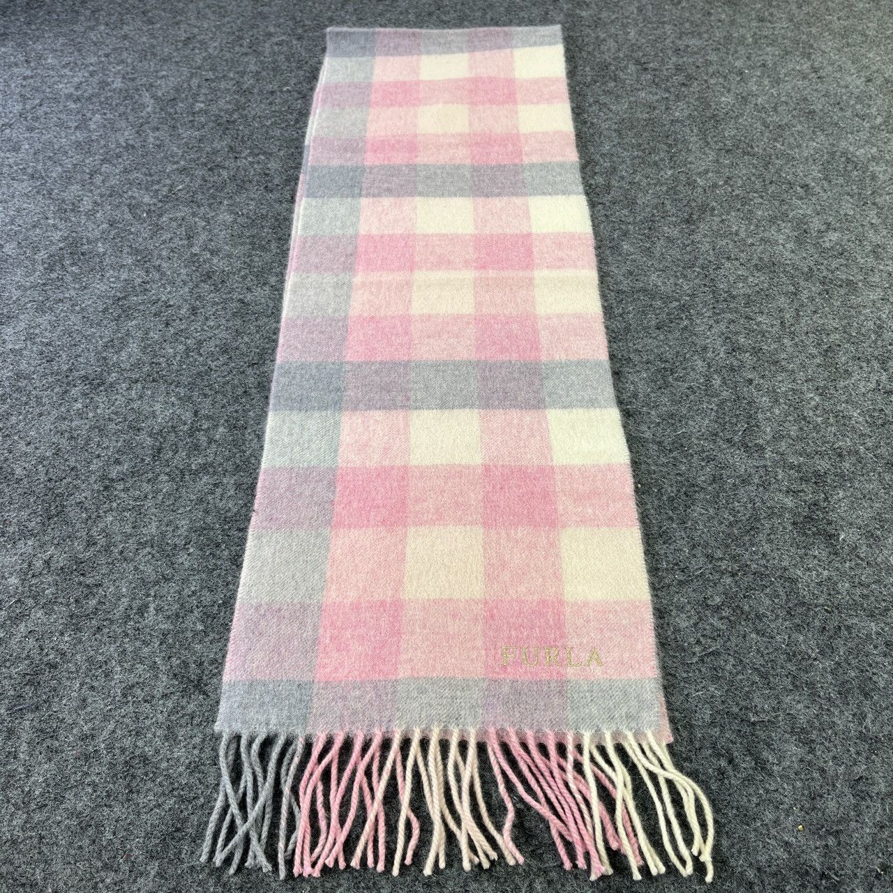 Vintage Vintage Furla Scarf / Muffler / Neckwear T597 Size ONE SIZE - 2 Thumbnail