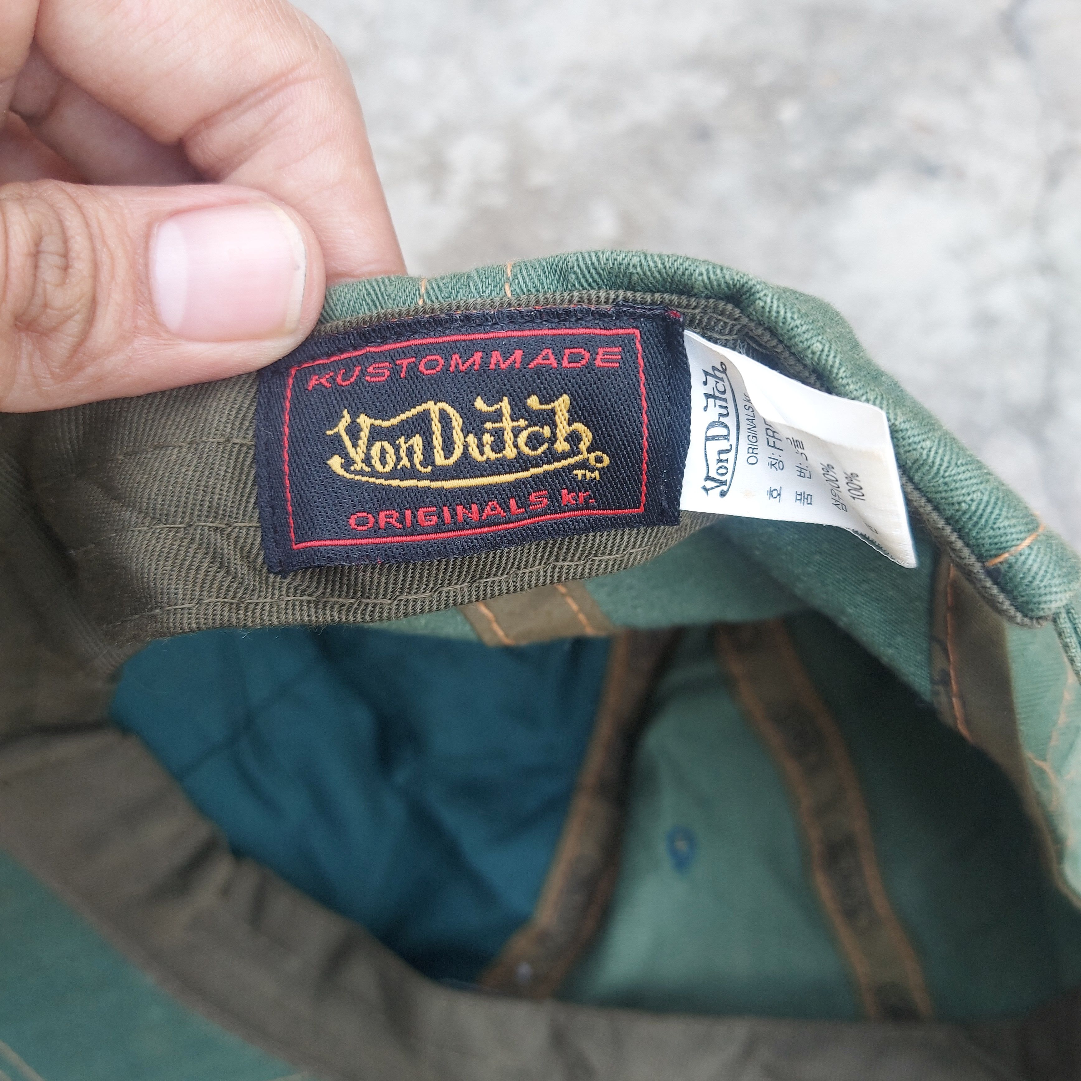 Von Dutch Vintage Von Dutch Hat Size ONE SIZE - 5 Thumbnail