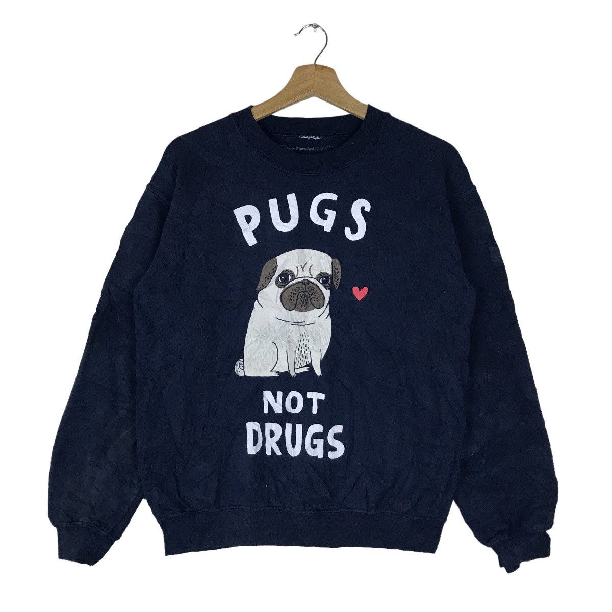 Vintage New Standard Gemma Correll Spell Out Pullover Jumper