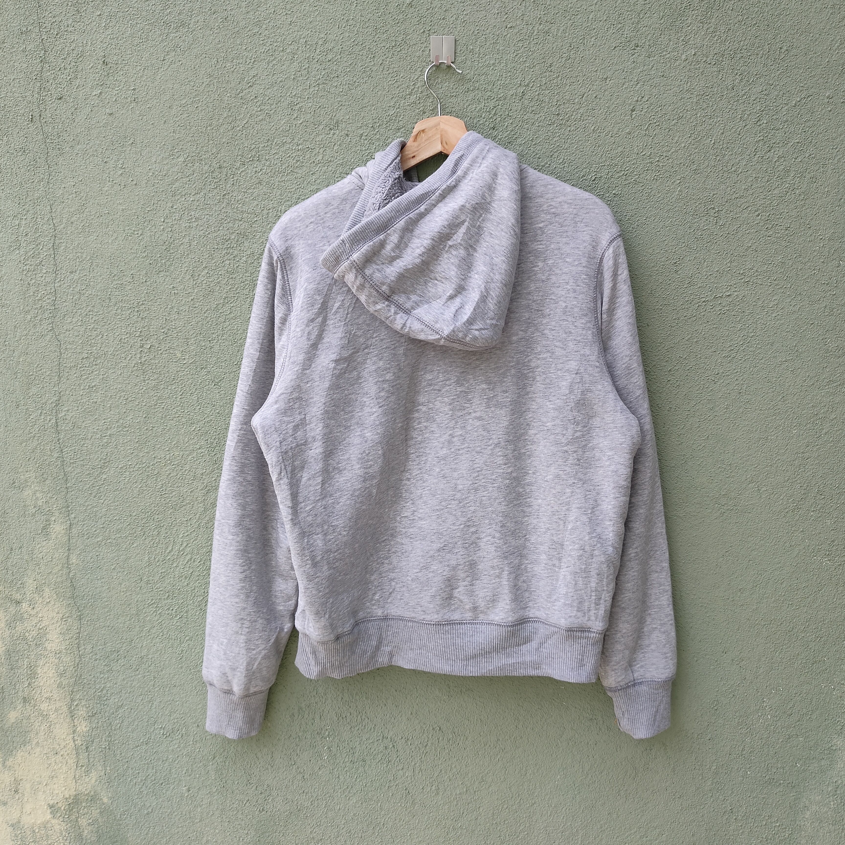 Gap Vintage Gap Sherpa Fleece Inside Zipper Hoodie Sweatshirt Size US L / EU 52-54 / 3 - 14 Thumbnail